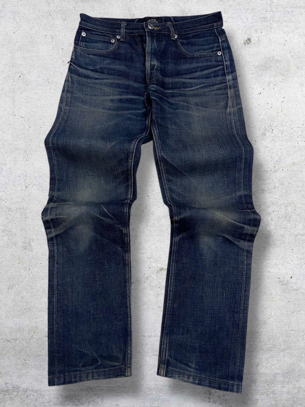 A.P.C. VINTAGE A.P.C DESIGNER PETIT STANDARD OG SELVEDGE DENIM 90S Size US 28 / EU 44 - 1 Thumbnail