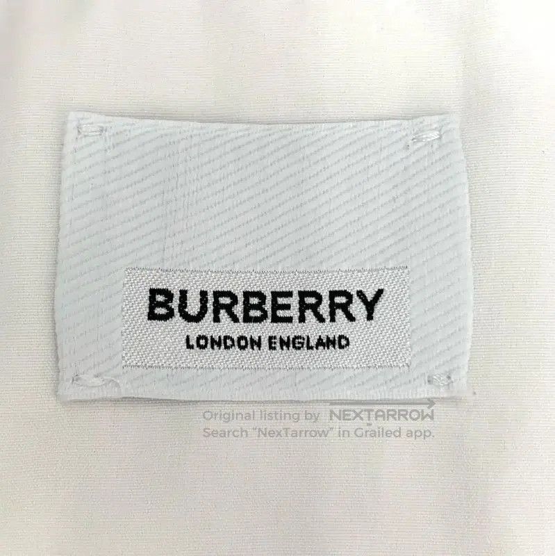 Burberry Burberry White Cotton Long Sleeve Shirt. Size US S / EU 44-46 / 1 - 6 Thumbnail