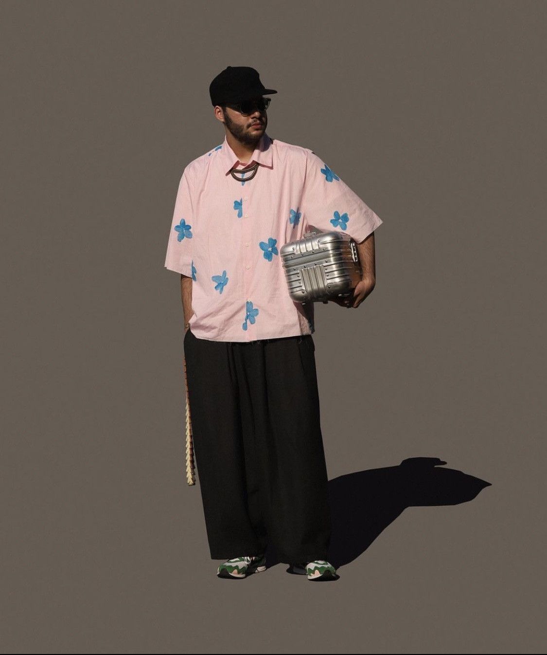 CAMIEL FORTGENS HANDPAINTER FLOWER SHIRT