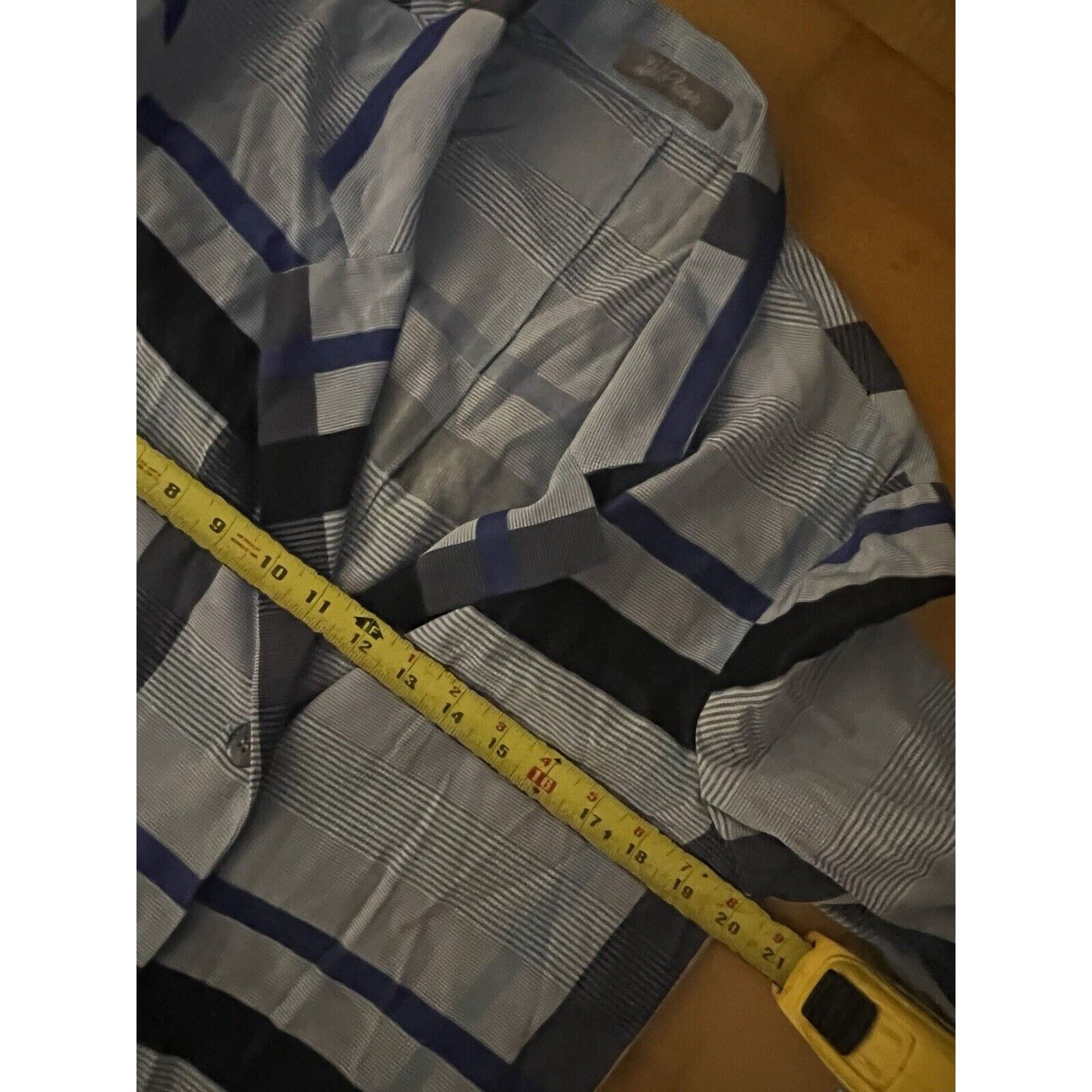 Lela Rose Lela Rose Plaid Oversized Double Breasted Balloon Sleeves 6 Size M / US 6-8 / IT 42-44 - 8 Thumbnail