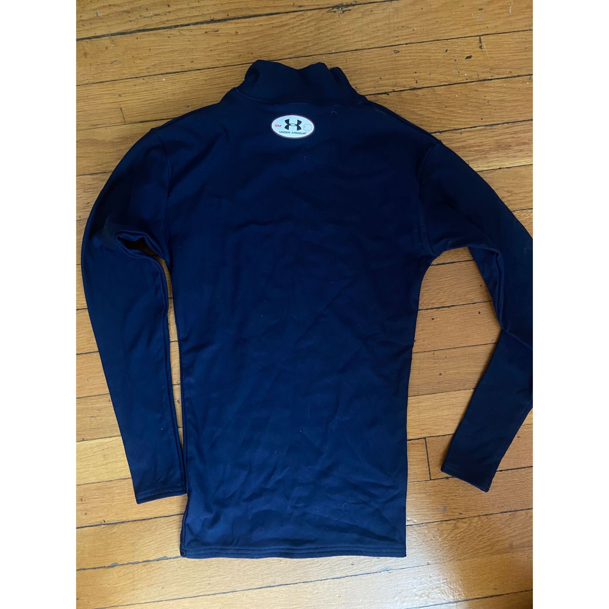 Under Armour Mens SM Under Armour Cold Gear Black Compression Shirt/Top Size US S / EU 44-46 / 1 - 2 Thumbnail