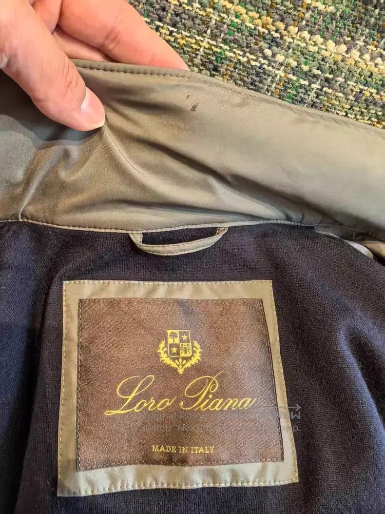 Loro Piana Loro Piana Classic Travel, Moss Green, Fully Lined with Ca Size US M / EU 48-50 / 2 - 7 Thumbnail