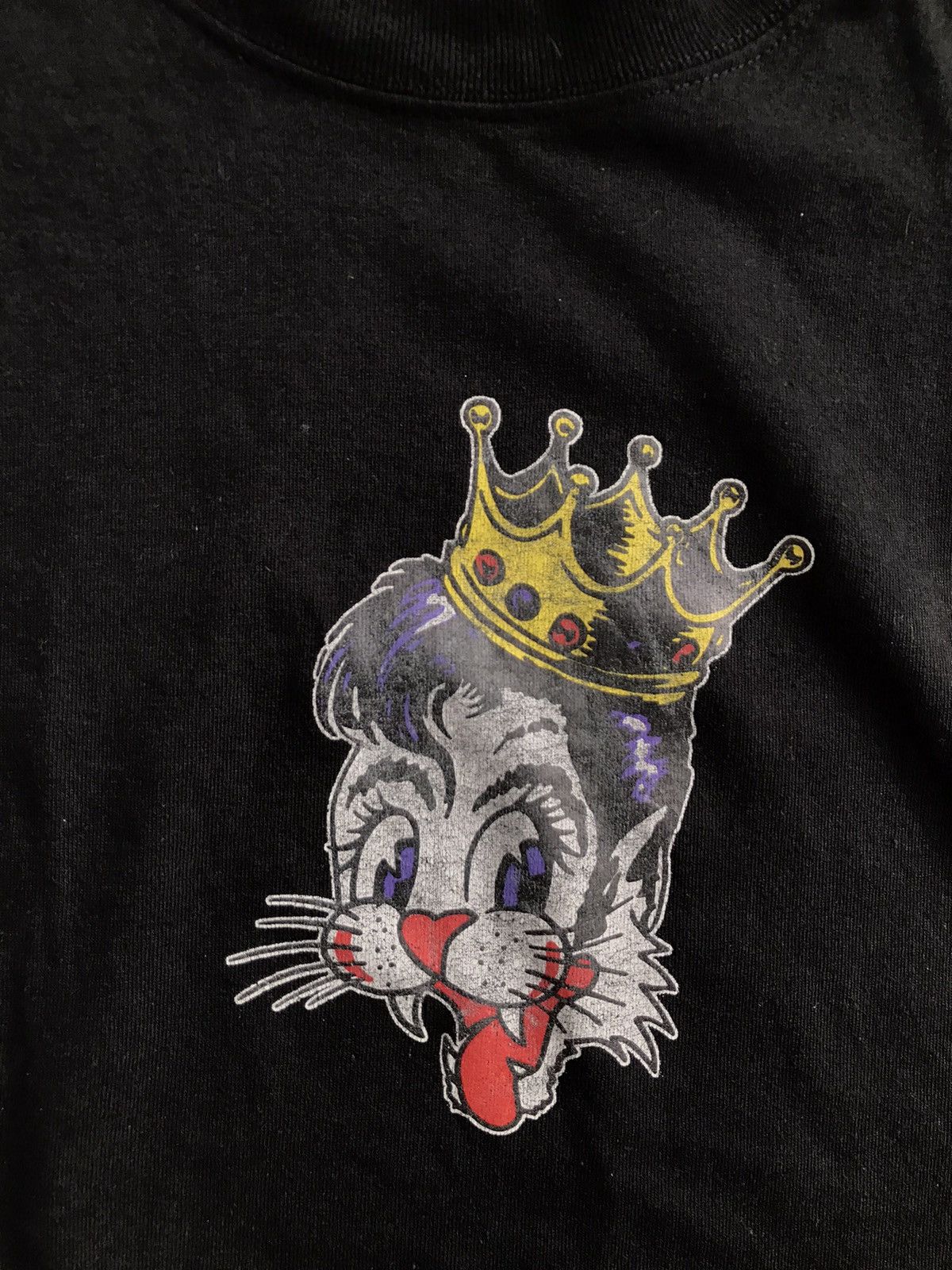 Band Tees × Vintage Vintage 90s STRAY CATS Rockabilly Punk Band Tee Size US L / EU 52-54 / 3 - 2 Thumbnail