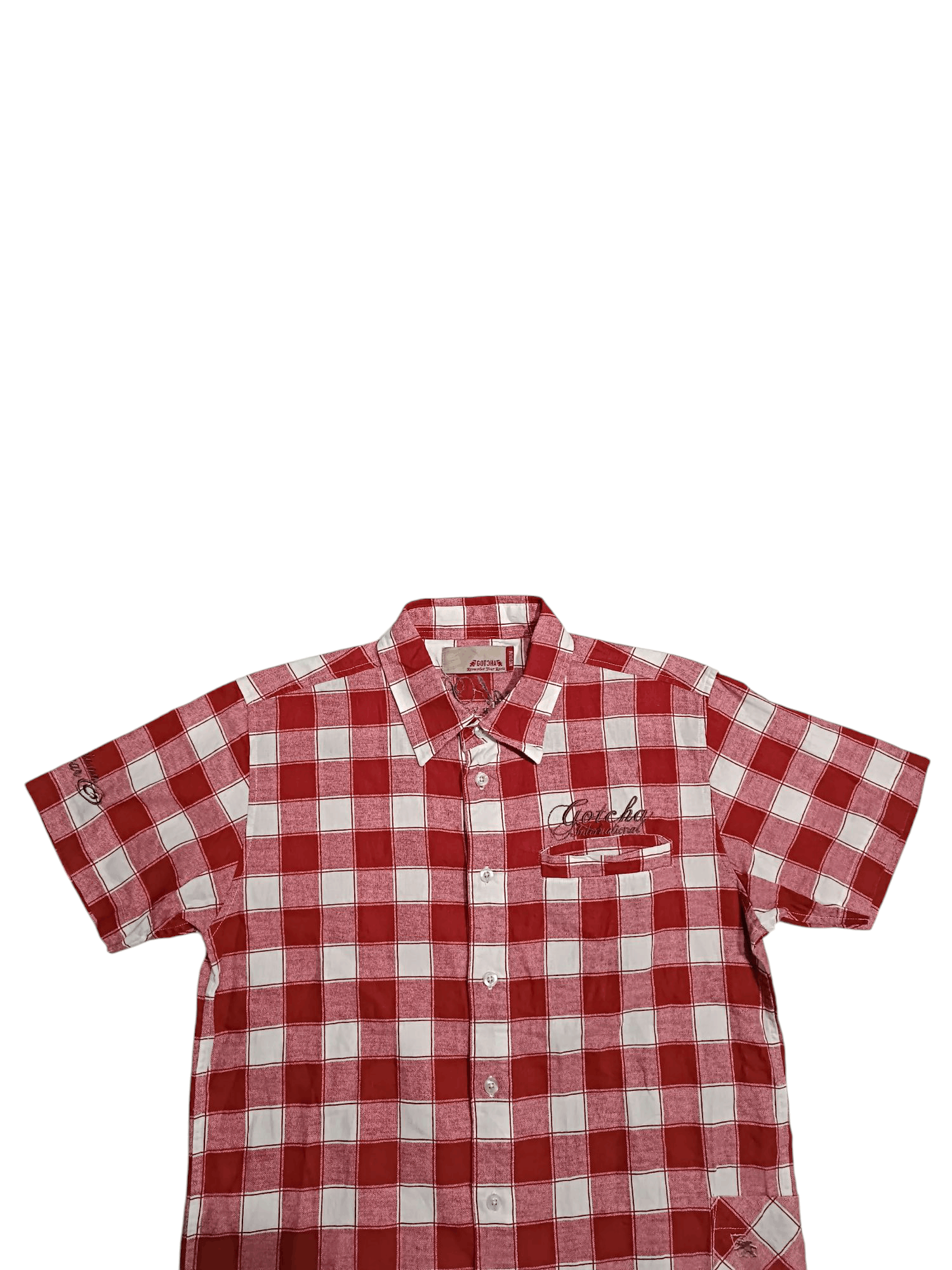 Gotcha × Vintage Vintage Gotcha Embroidery Shirt Size US M / EU 48-50 / 2 - 3 Thumbnail