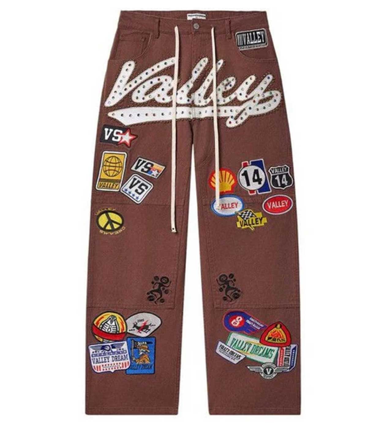 Vale Forever 1980s Painter Denim Brown Wash Size US 32 / EU 48 - 1 Thumbnail