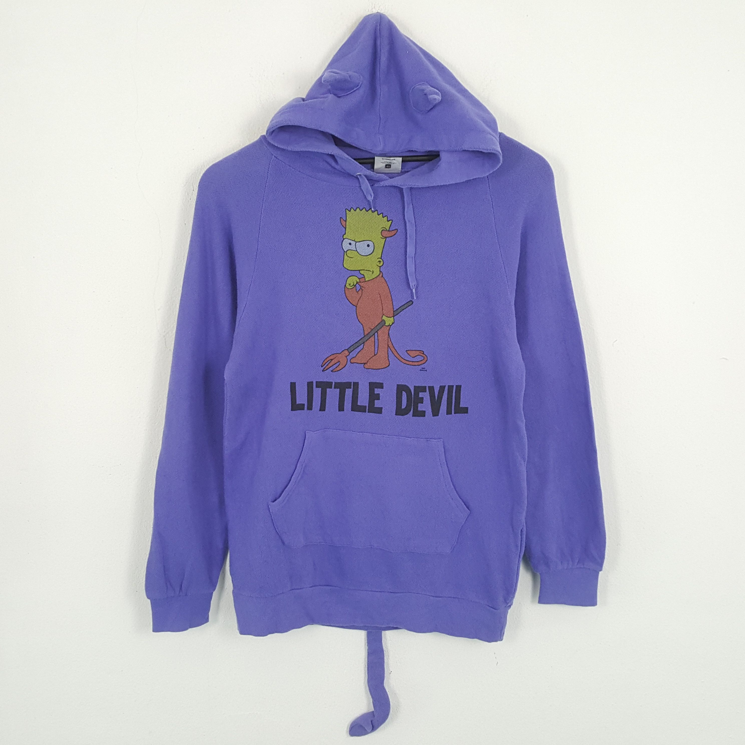 The Simpsons × Vintage THE SIMPSONS Cartoon Character Streetwear Hoodies Size US S / EU 44-46 / 1 - 1 Thumbnail