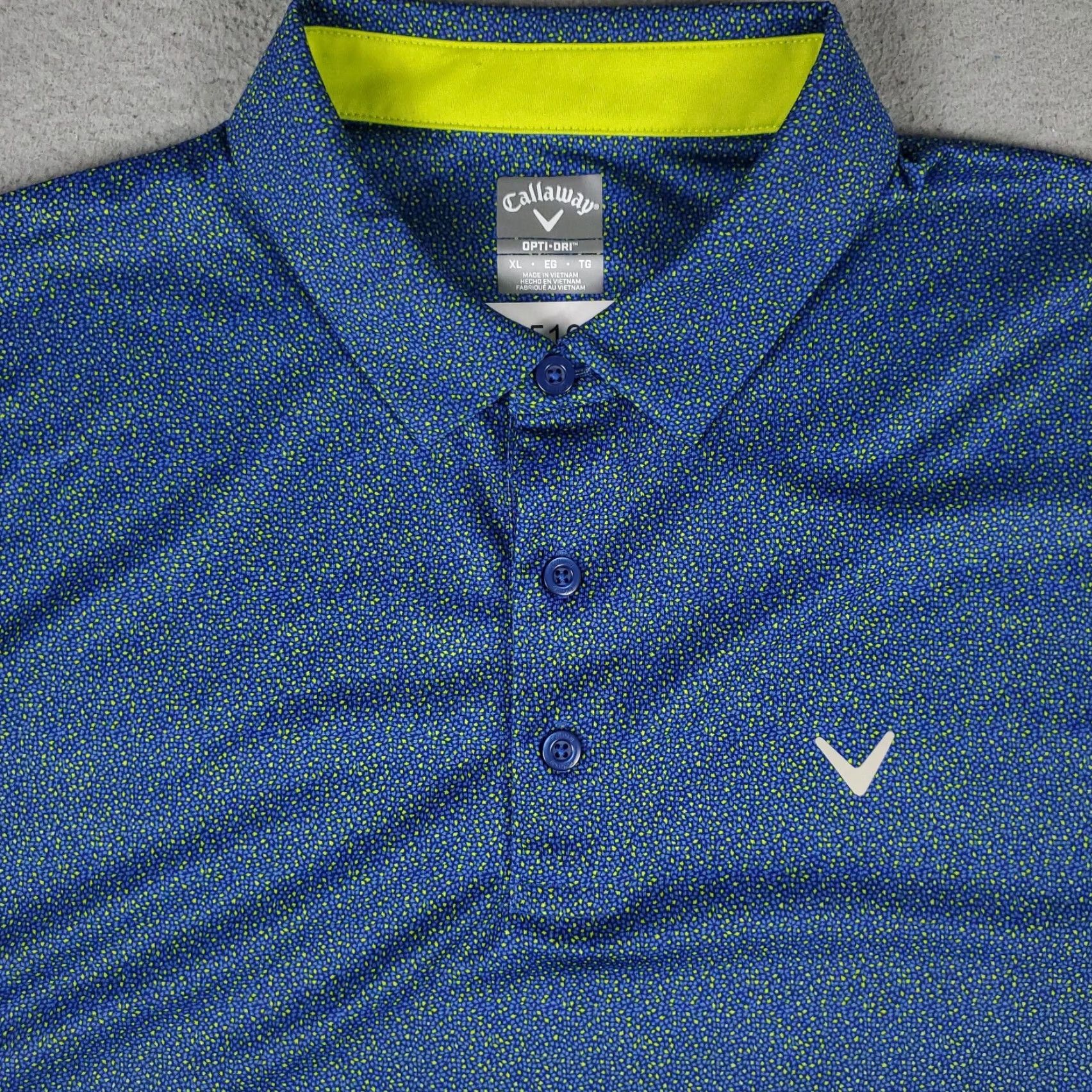 Callaway **Callaway Blue Opti Dri Fit Polo Shirt Mens XL** User: Callaway Blue Opti Dri Fit Polo Shirt Mens XL Size US XL / EU 56 / 4 - 2 Thumbnail