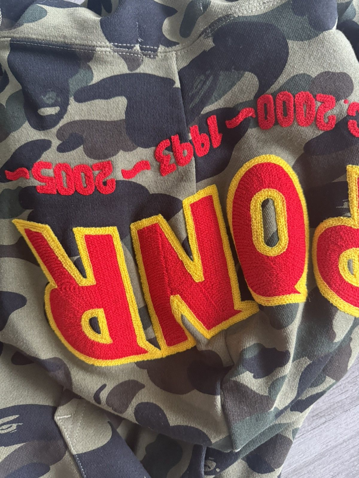 Bape Bape Green First Camo PONR Shark Full Zip Size US L / EU 52-54 / 3 - 2 Thumbnail