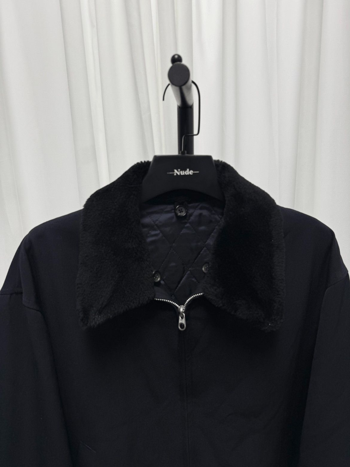 Yohji Yamamoto Yohji Yamamoto Cotton Filled Fur Neck Jacket-2505 Size US L / EU 52-54 / 3 - 2 Thumbnail