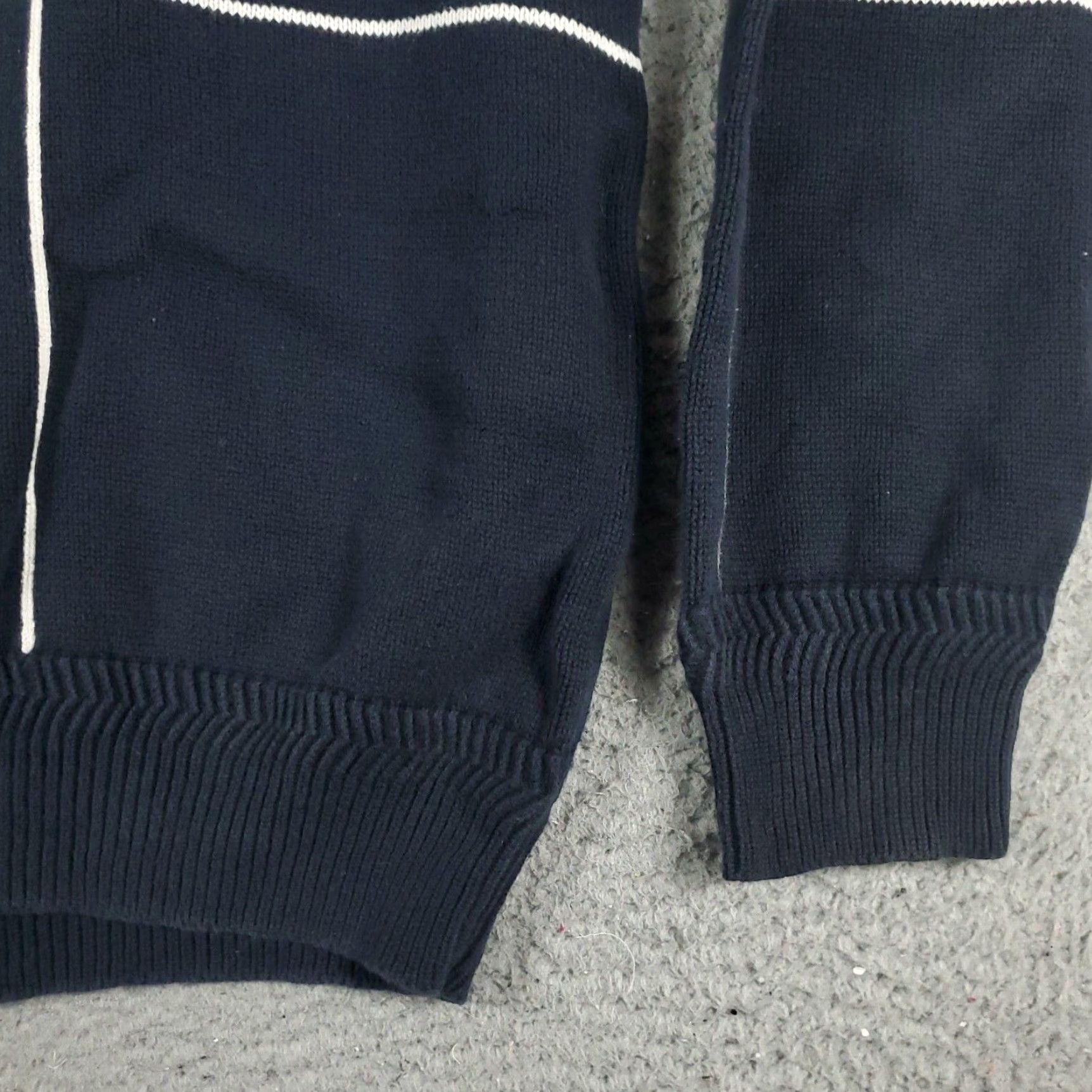 Nautica Nautica Blue Crew Neck Sweater Mens XL Cotton Knit Pullover Size US XL / EU 56 / 4 - 4 Thumbnail