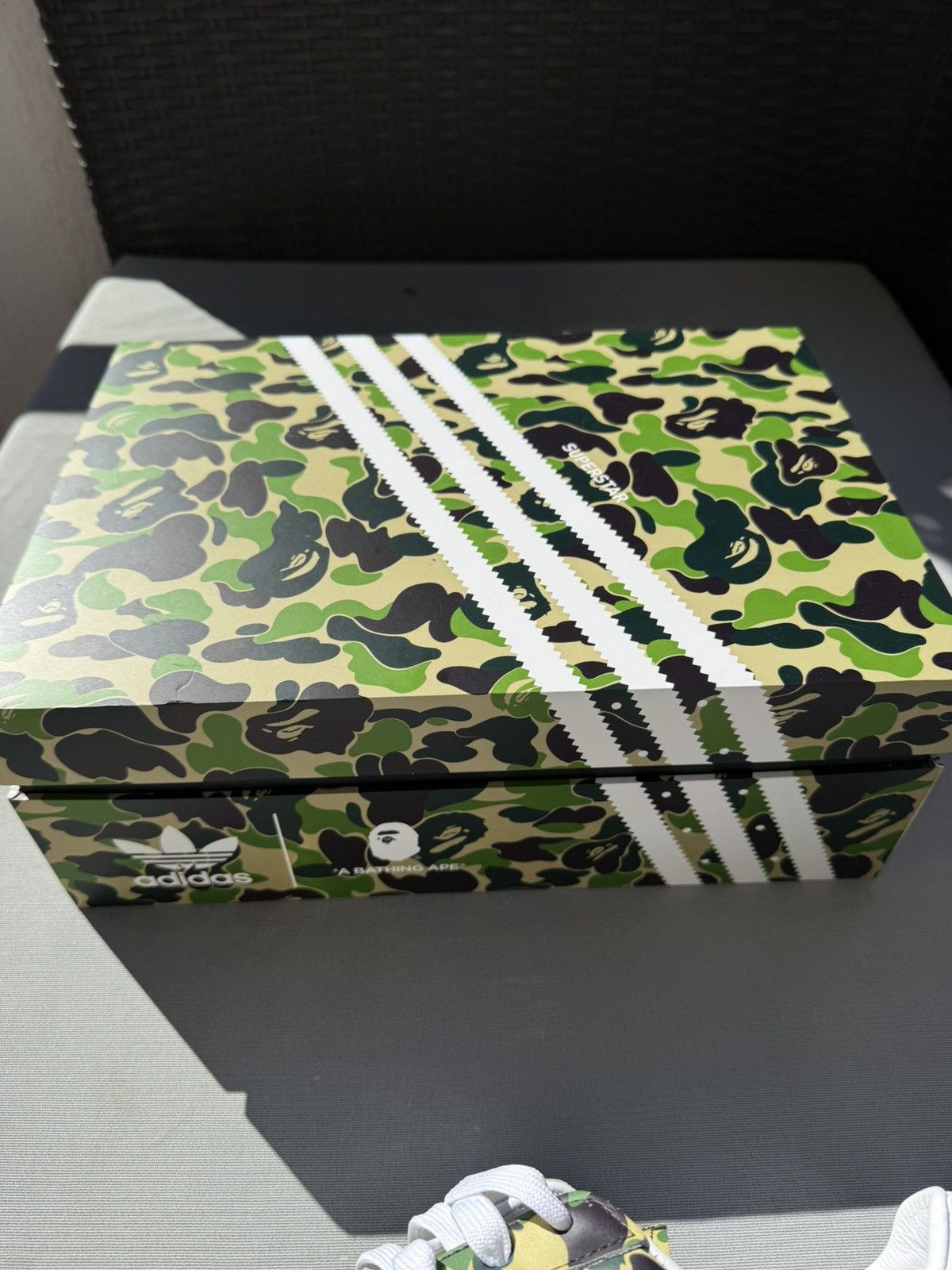 Adidas × Bape Adidas x Bape Superstar | Size EU44.5 US10.5 Size US 10.5 / EU 43-44 - 9 Thumbnail