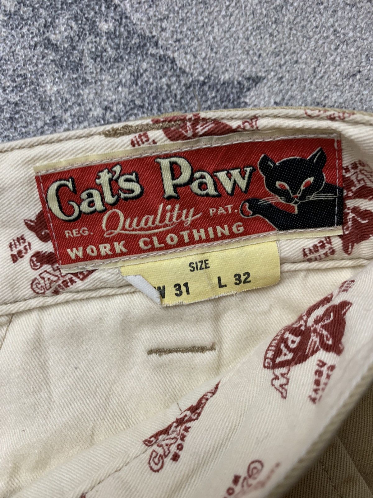 Toyo Enterprises 🐍 Cat’s Paw Toyo Enterprise Work Casual Pants Size US 31 - 6 Thumbnail
