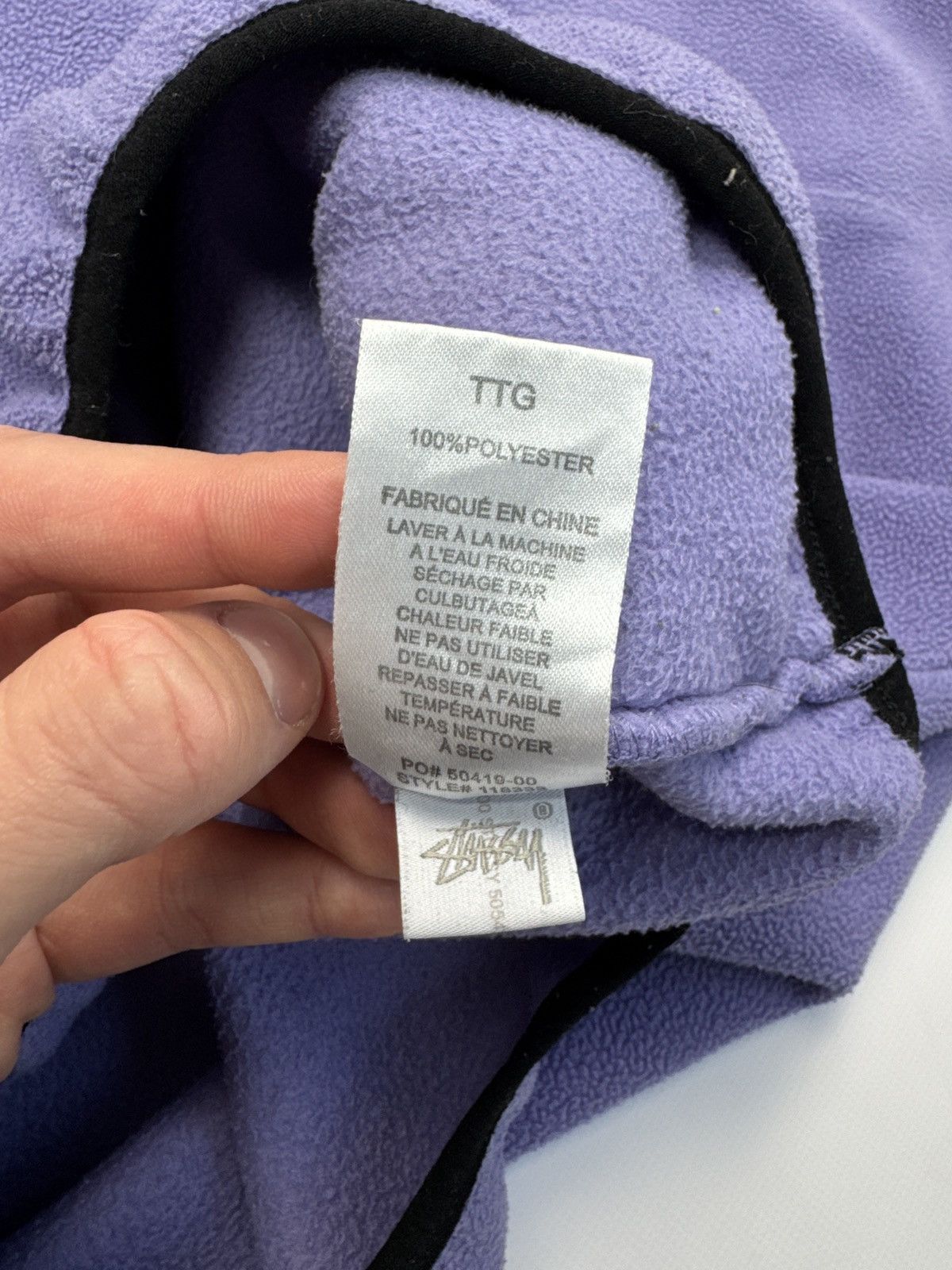 Stussy Stussy Half Zip Fleece Vintage Size US XXL / EU 58 / 5 - 12 Thumbnail