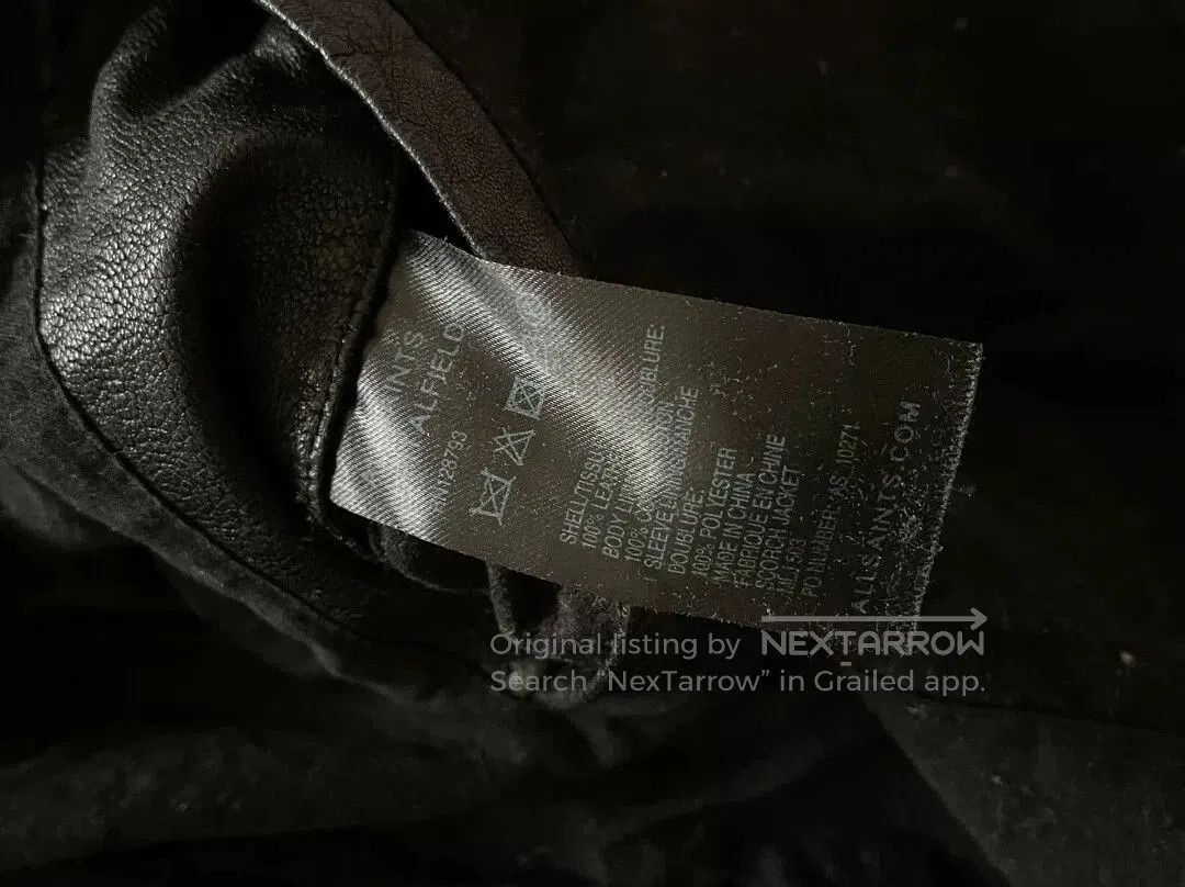 Allsaints All Saints Vintage Discontinued Leather Jacket. Size US M / EU 48-50 / 2 - 6 Thumbnail