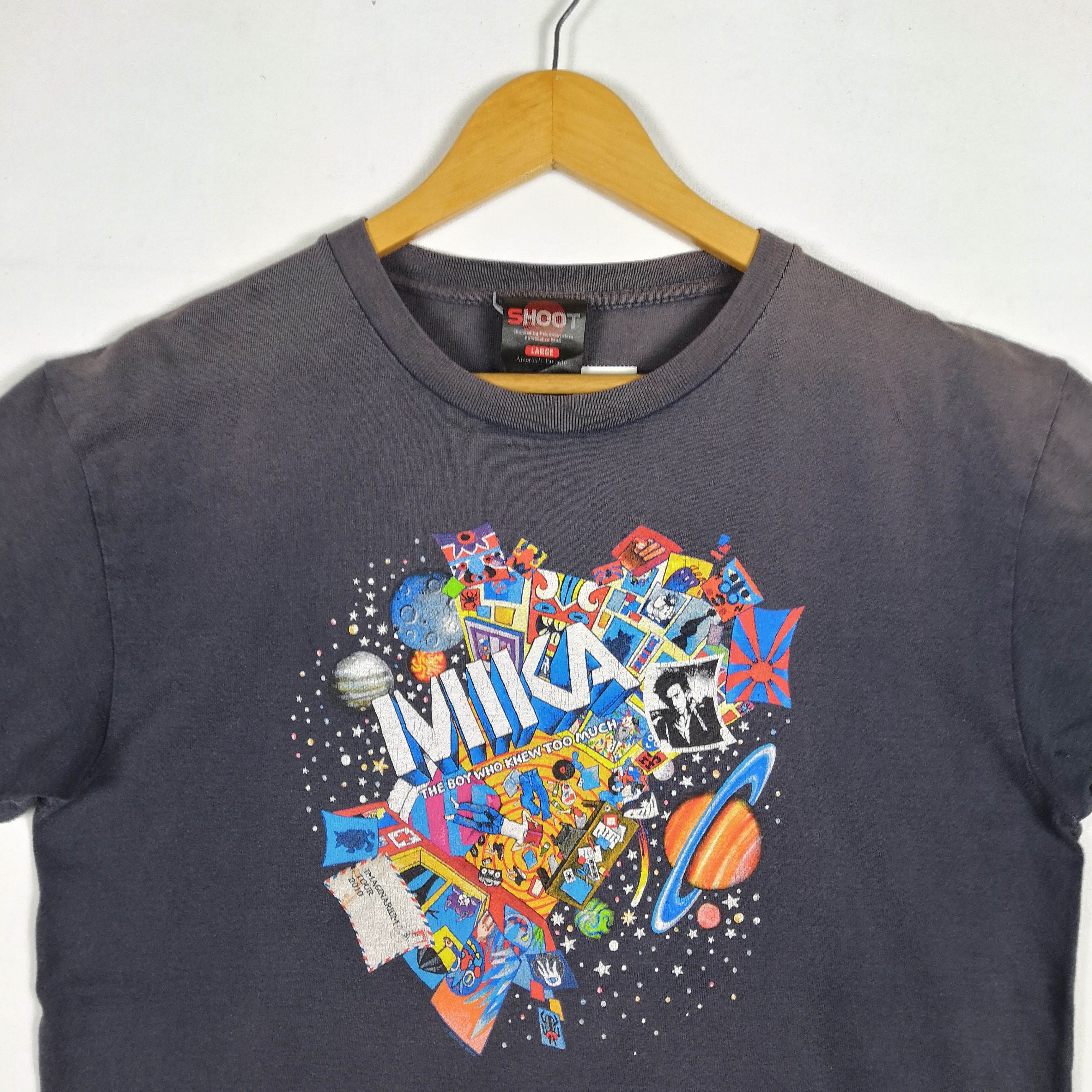 Band Tees × Vintage Vintage MIKA Imaginaerum T-Shirt Japanese Tour 2010 Tee Size US M / EU 48-50 / 2 - 5 Thumbnail