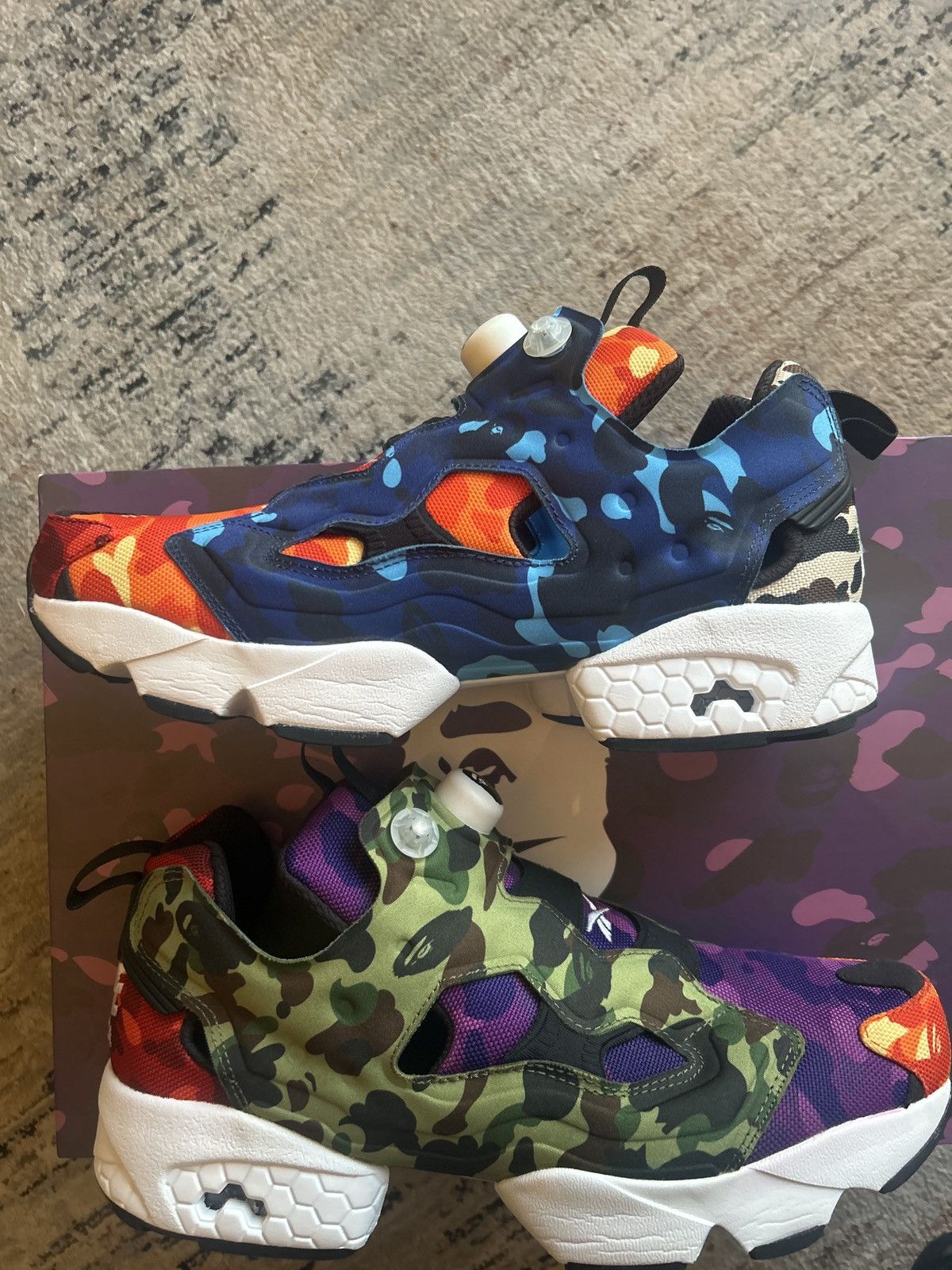 Bape × Reebok Bape x Reebok InstaPump Fury Size US 11 / EU 44 - 2 Thumbnail