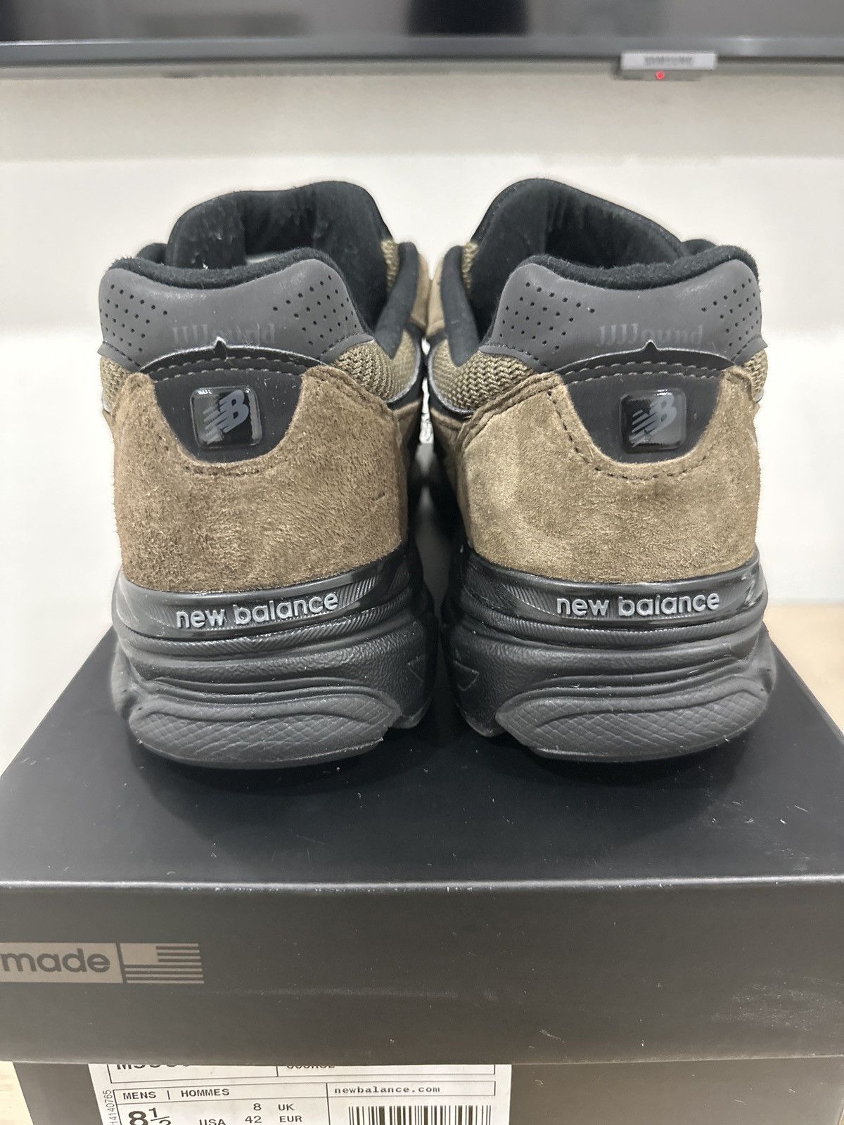 JJJJound × New Balance JJJJound x 990v3 New Balance Size US 8.5 / EU 41-42 - 4 Thumbnail