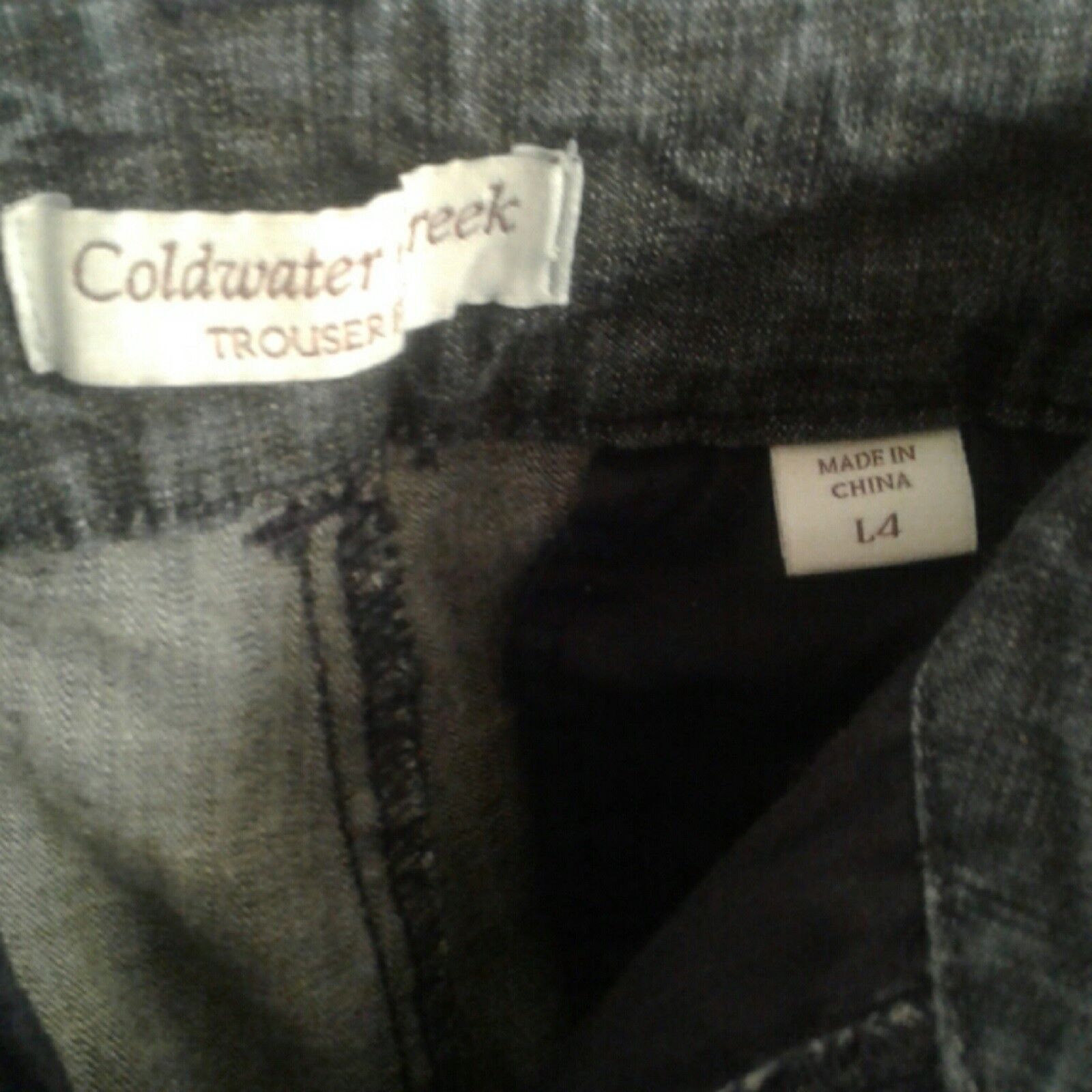 Coldwater Creek Coldwater Creek Size 4 L4 Womens Pants Denim Blue Jeans Trou Size 30" / US 8 / IT 44 - 4 Thumbnail
