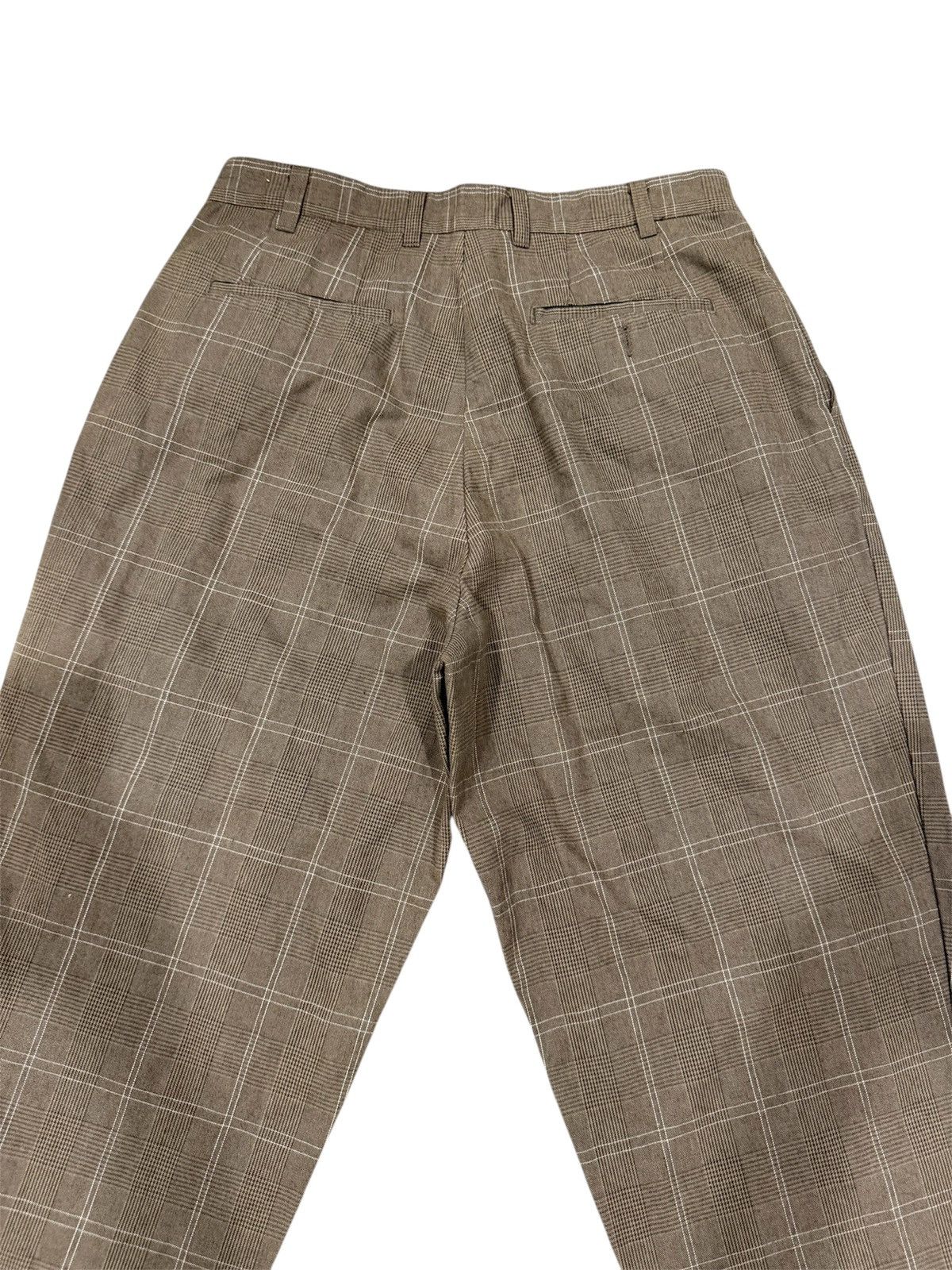 Japanese Brand × Junya Watanabe JAPAN BRAND COEN PLAID WIDE PANTS BALLON STYLE LONG RISE Size US 32 / EU 48 - 6 Thumbnail