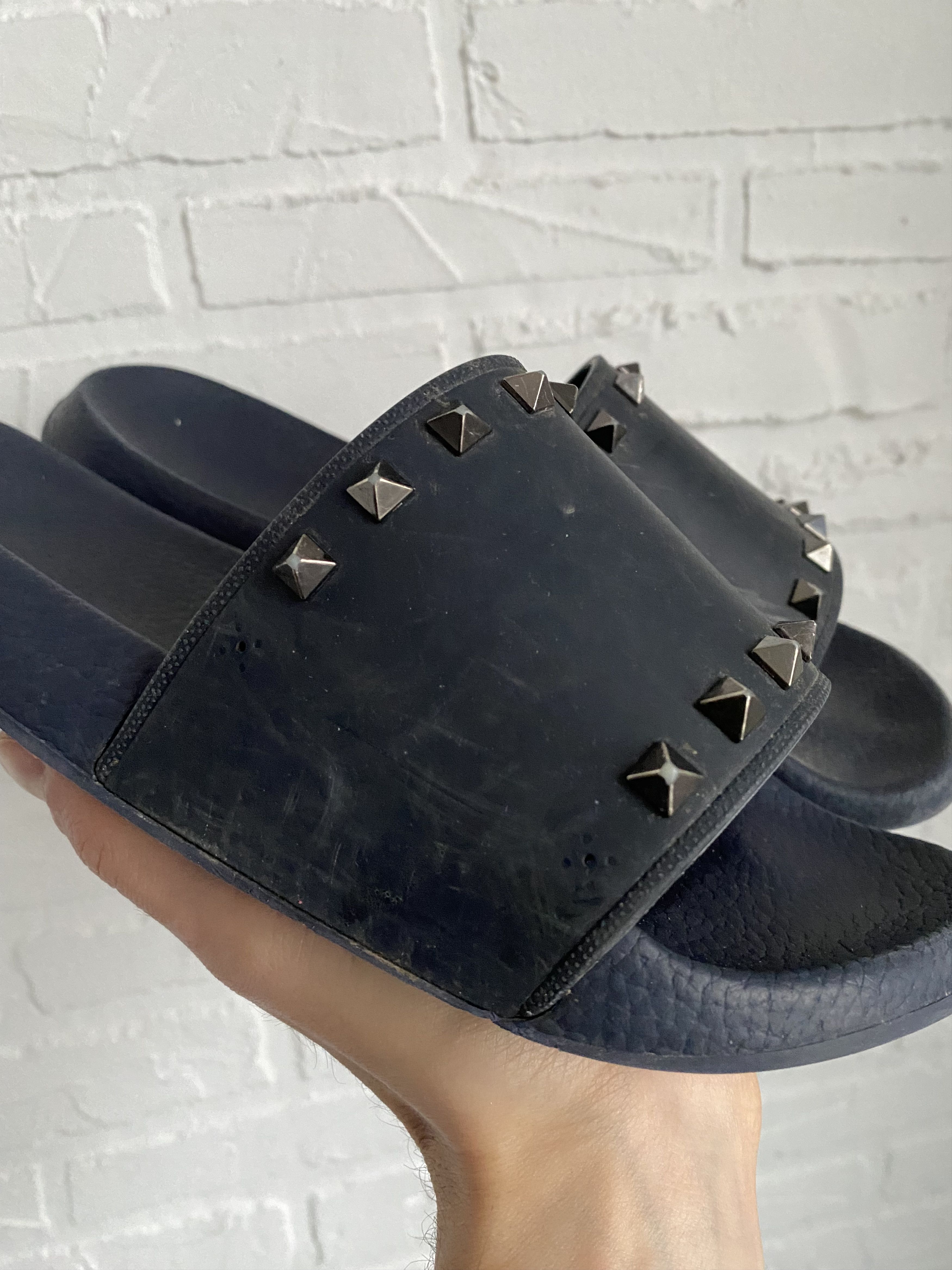 Valentino Valentino rockstud spikes slides Size US 7 / EU 40 - 2 Thumbnail