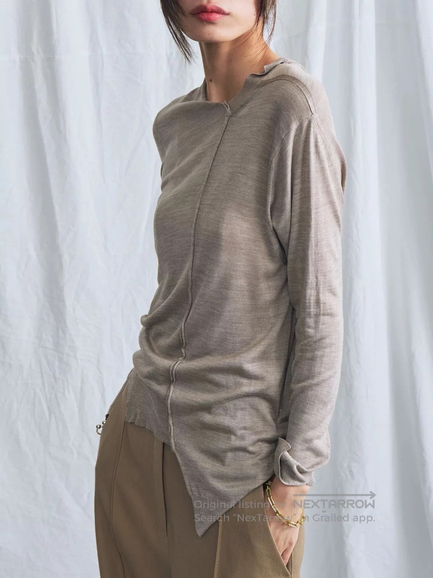 Junya Watanabe junya watanabe irregular knit top. Size US M / EU 48-50 / 2 - 7 Thumbnail