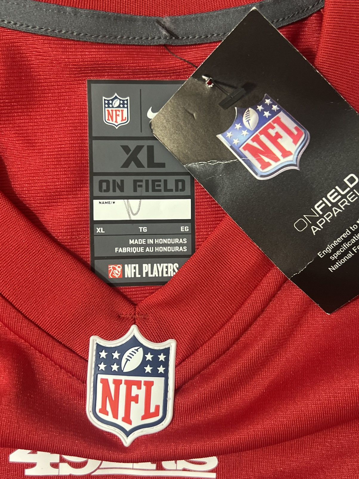 Nike × Vintage Nike SAN FRANCISCO 49ers JIMMY GAROPPOLO Ltd VAPOR MEN'S Size US XL / EU 56 / 4 - 2 Thumbnail