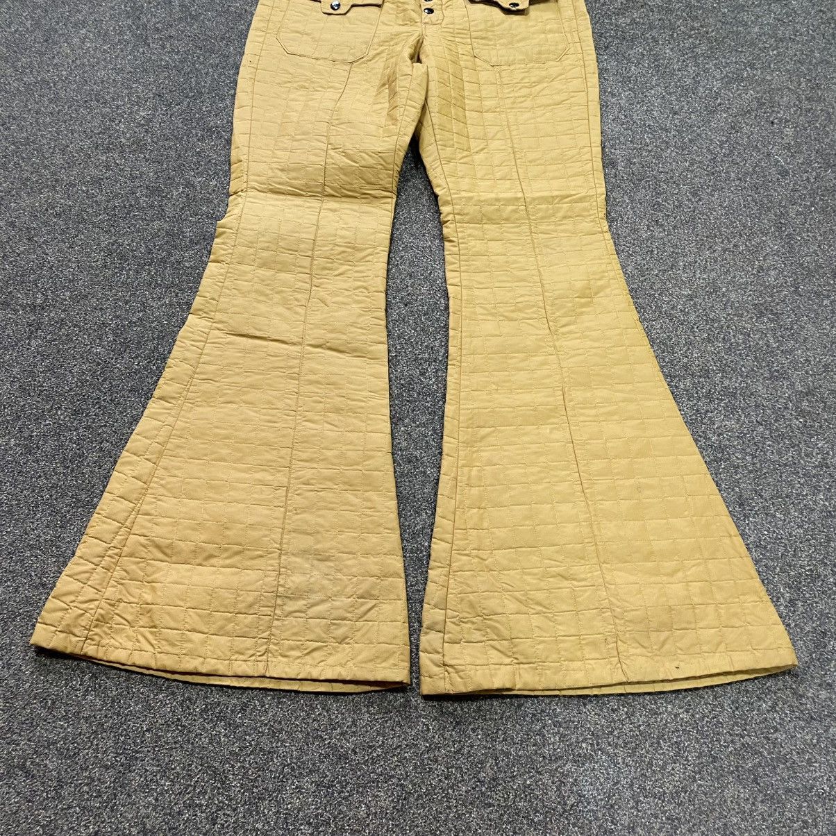 Vintage Vintage Y2K Baggy Flared Cargo Pants Wide Leg Streetwear 34 Size 34" / US 12 / IT 48 - 5 Thumbnail