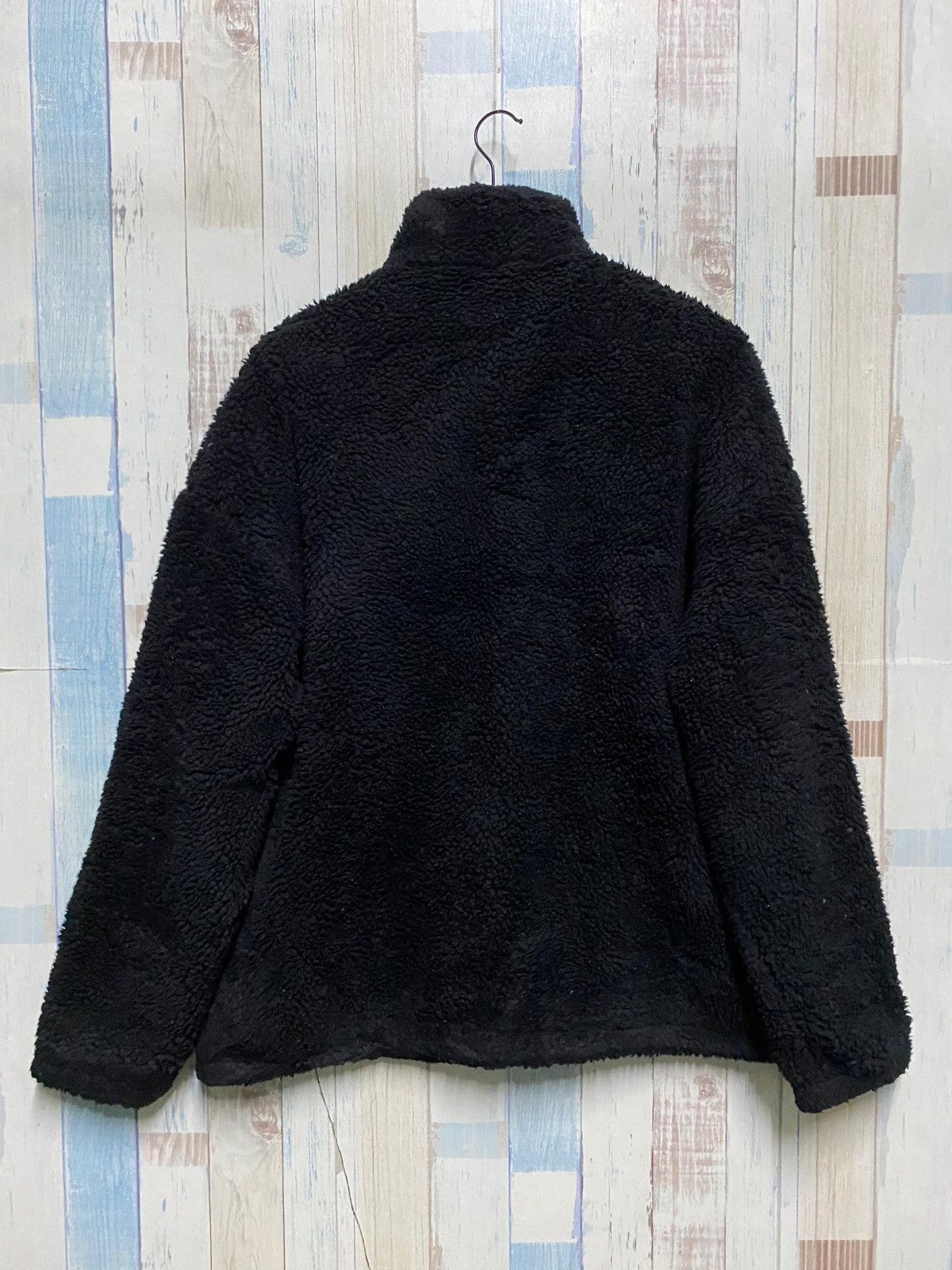 Gap × Vintage Vintage GAP Spell Out Big Logo Sherpa Fleece Size US L / EU 52-54 / 3 - 2 Thumbnail