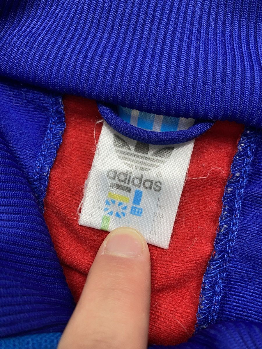 Adidas × Vintage Vintage Adidas Multicolour Tracksuit Track Jacket Pants 90s Size US M / EU 48-50 / 2 - 7 Thumbnail
