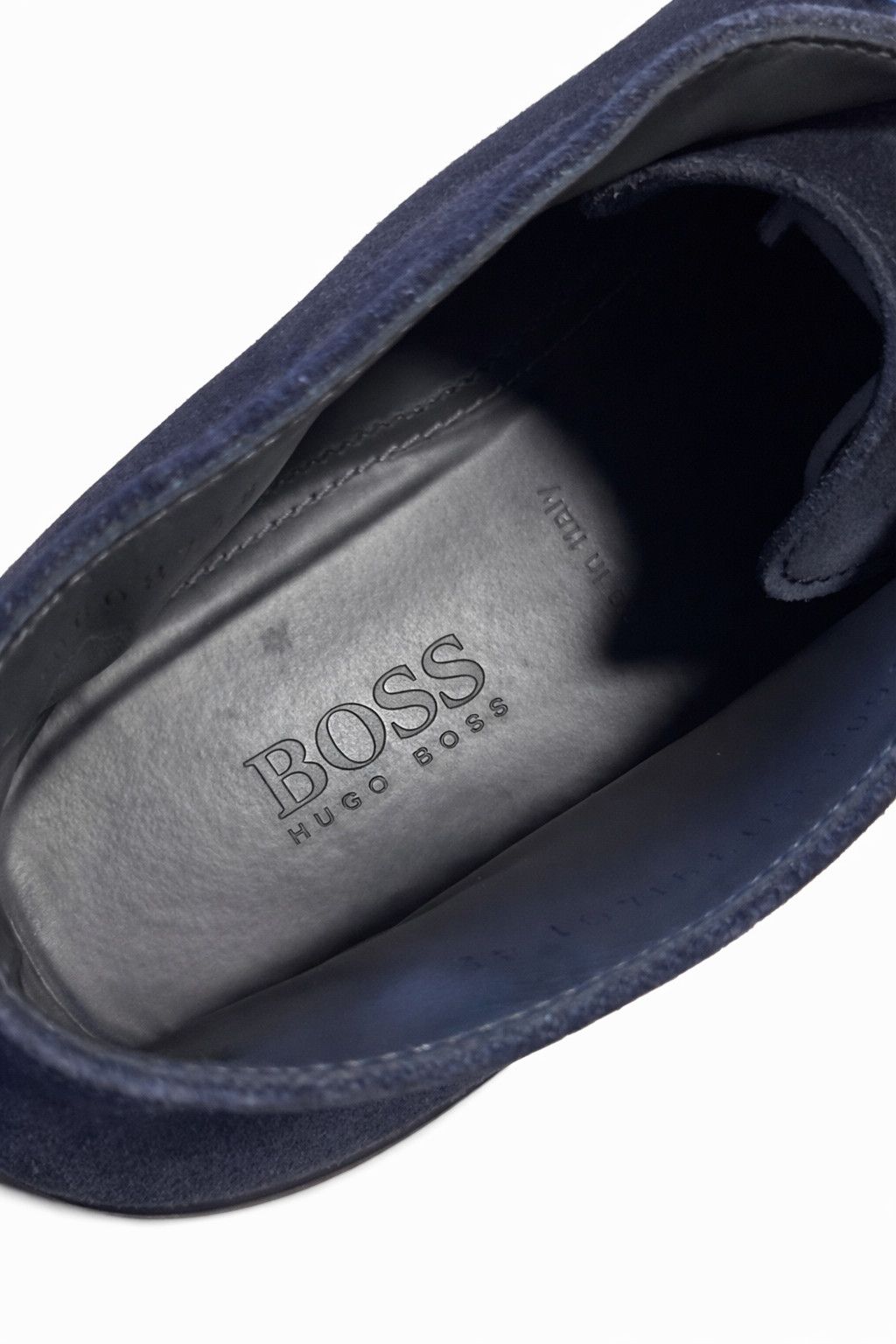 Hugo Boss Hugo Boss Navy Suede Chukka Desert Boots EU 42 Size US 9 / EU 42 - 3 Thumbnail