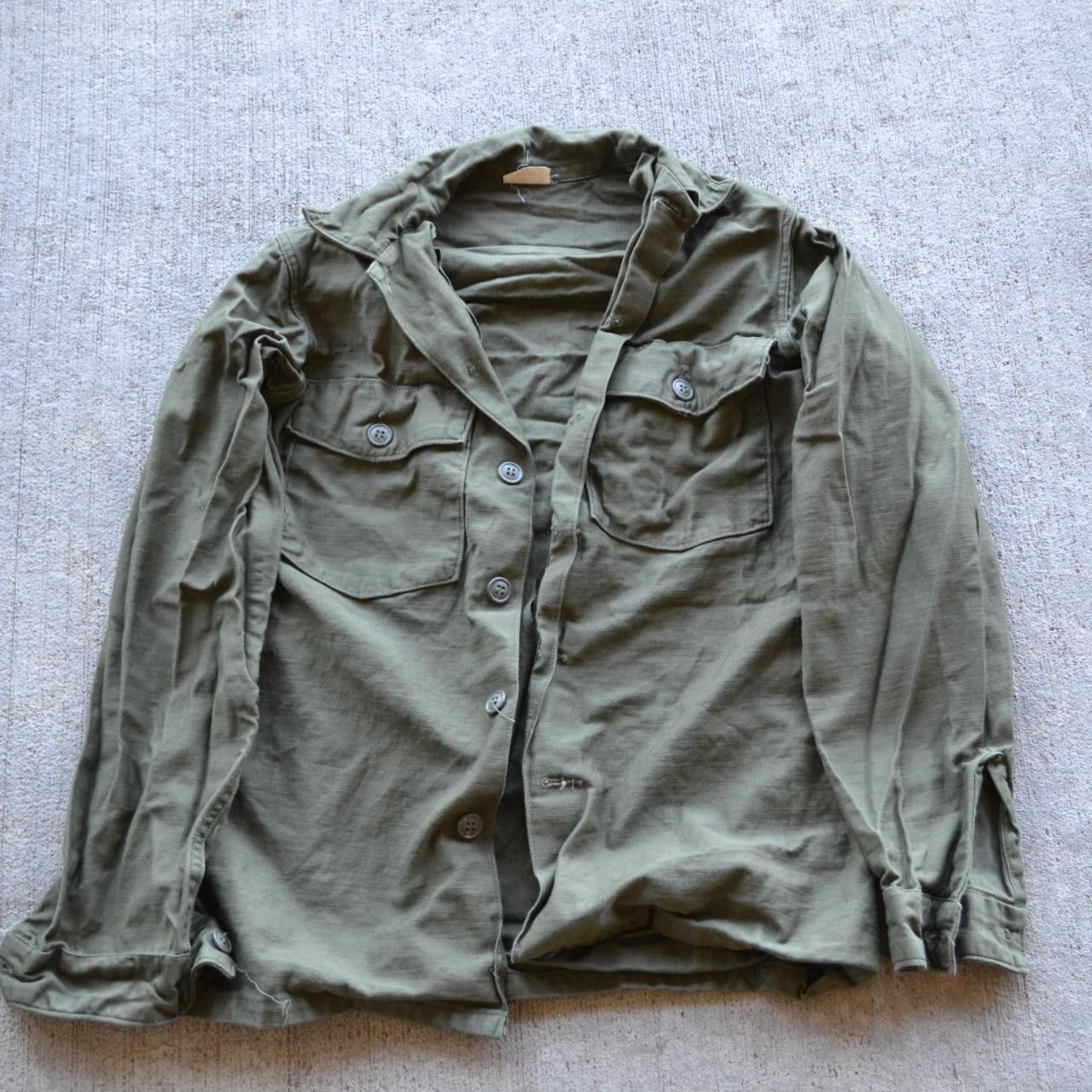 Vintage vintage military vietnam fatigue shirt Size US S / EU 44-46 / 1 - 1 Thumbnail