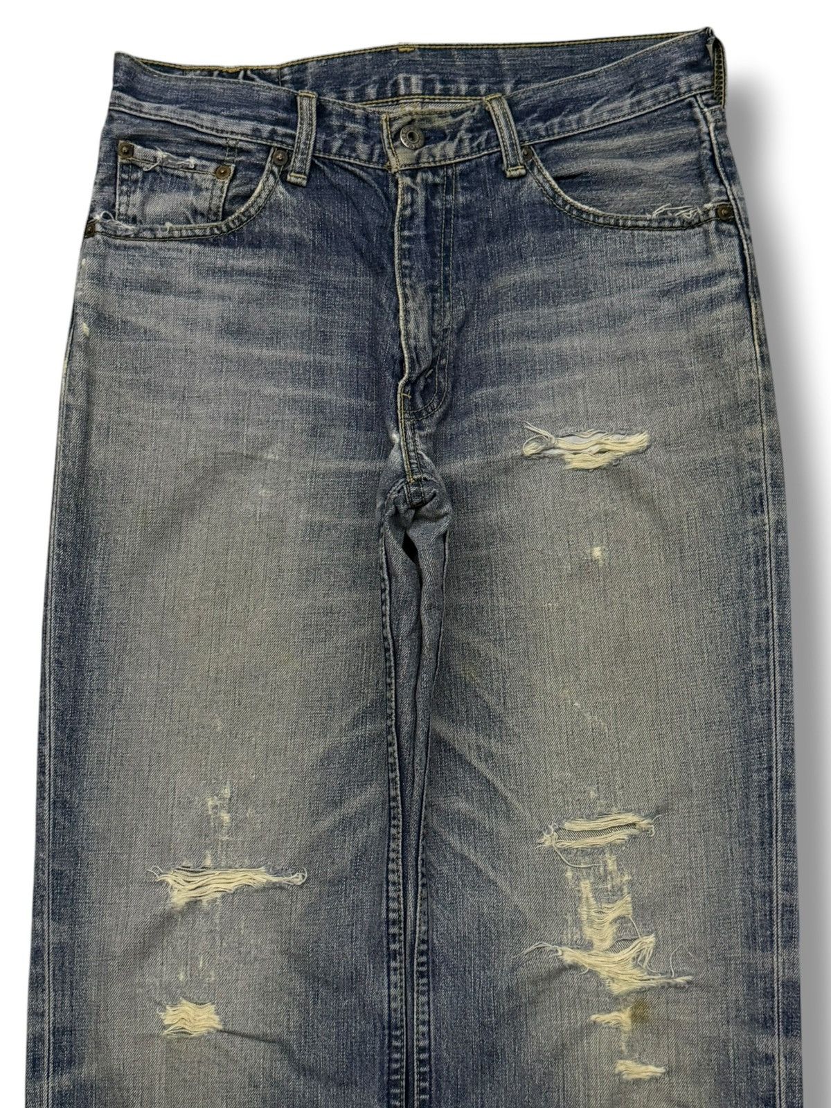 Levi's Vintage Levi’s 502 Japan Denim Jeans | Vintage Fade | 30 Size US 30 / EU 46 - 4 Thumbnail