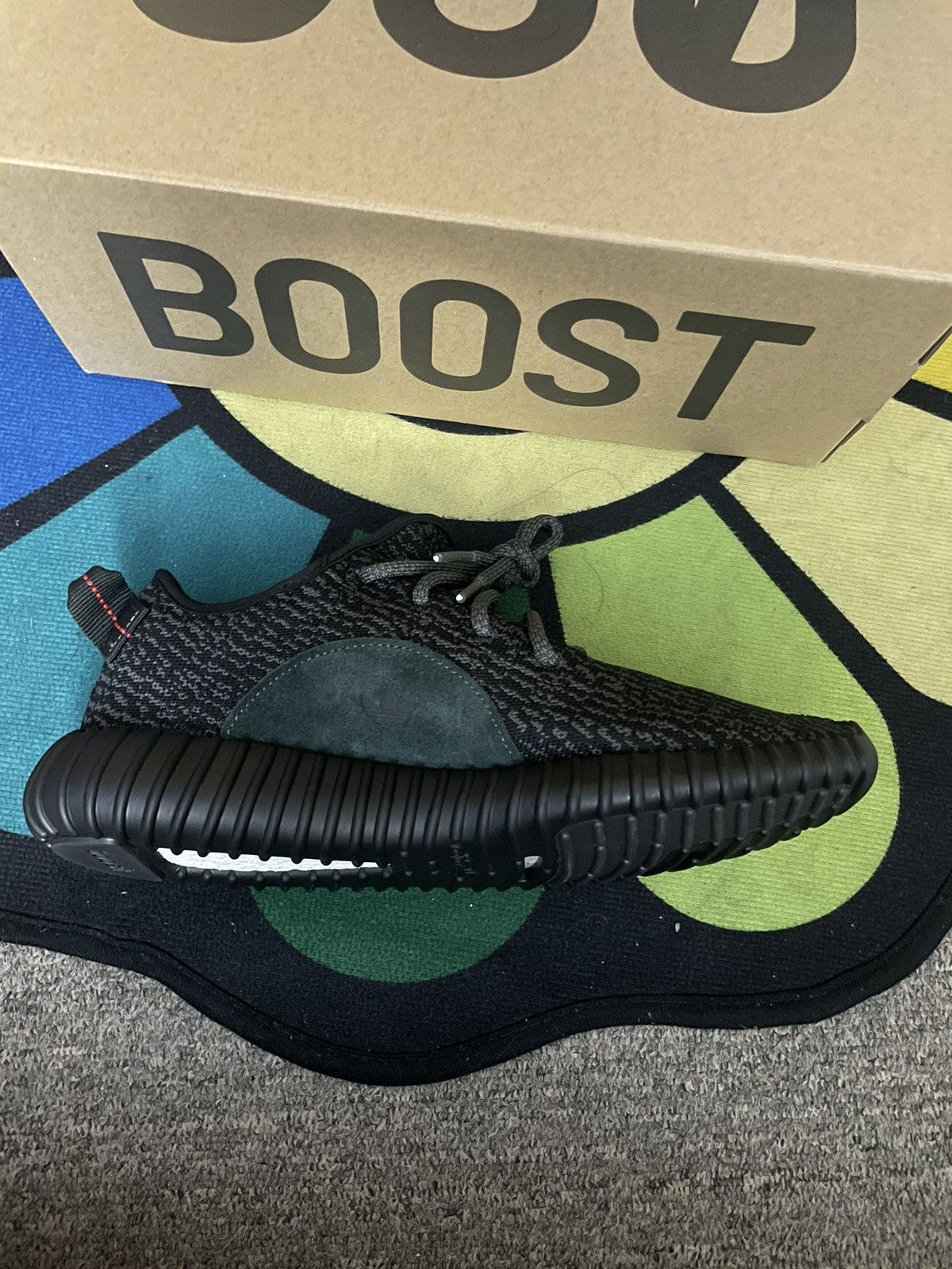 Yeezy YEEZY 350 V1 Pirate Black Size US 10 / EU 43 - 3 Thumbnail