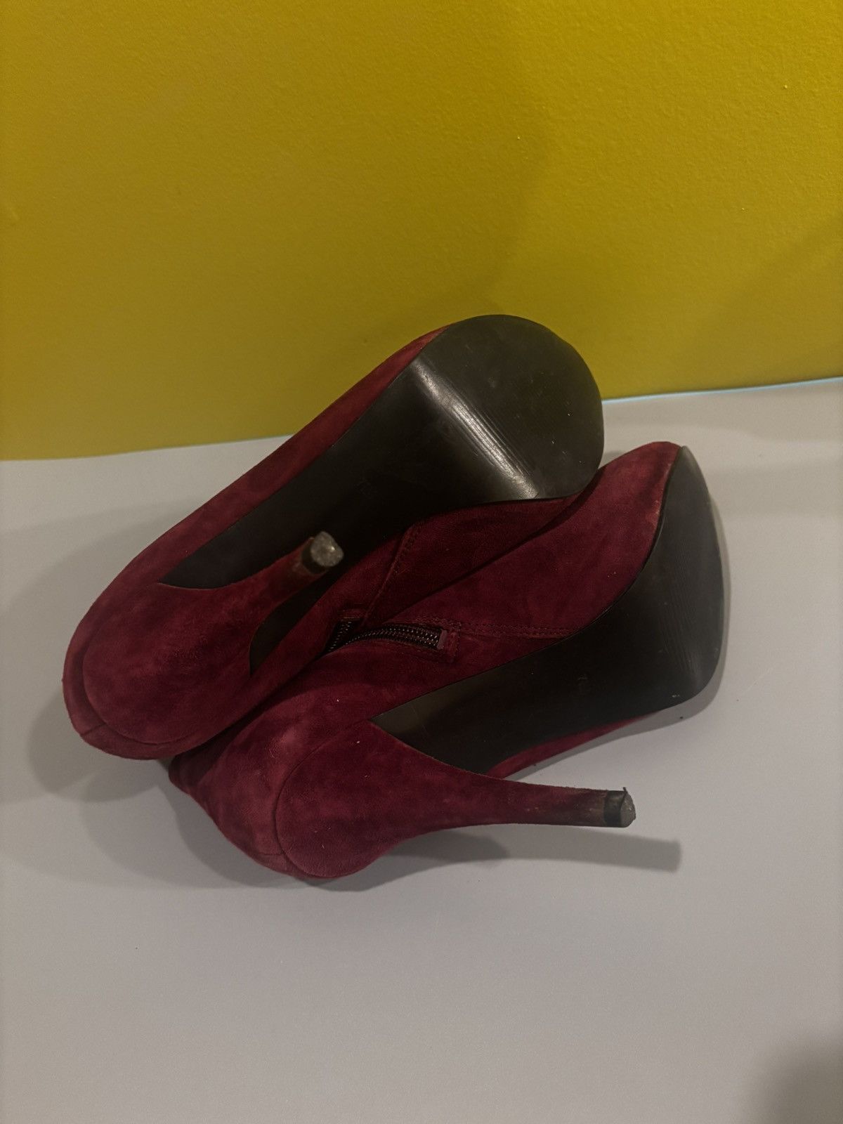 Guess Guess burgundy ankle boots0527 Size US 7.5 / IT 37.5 - 7 Thumbnail