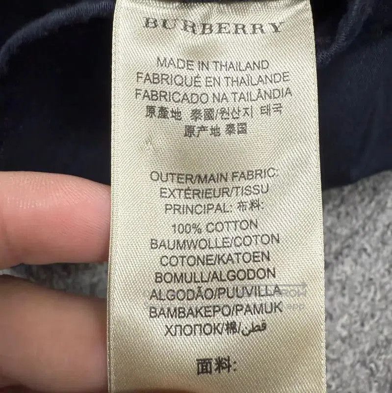 Burberry Burberry Black Cotton Long Sleeve Shirt. Size US L / EU 52-54 / 3 - 4 Thumbnail