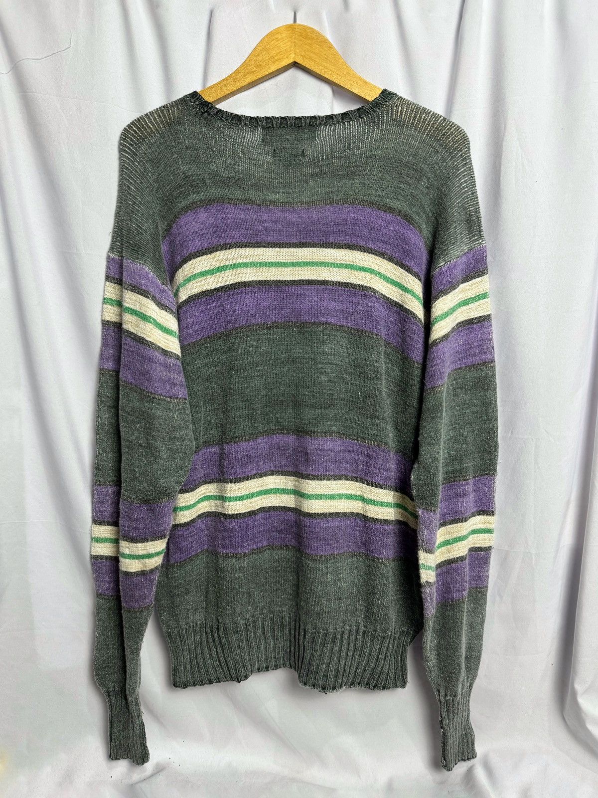 If Six Was Nine × Japanese Brand × Le Grande Bleu (L.G.B.) Polo By Ralph Lauren Knit Sweater Size US L / EU 52-54 / 3 - 2 Thumbnail