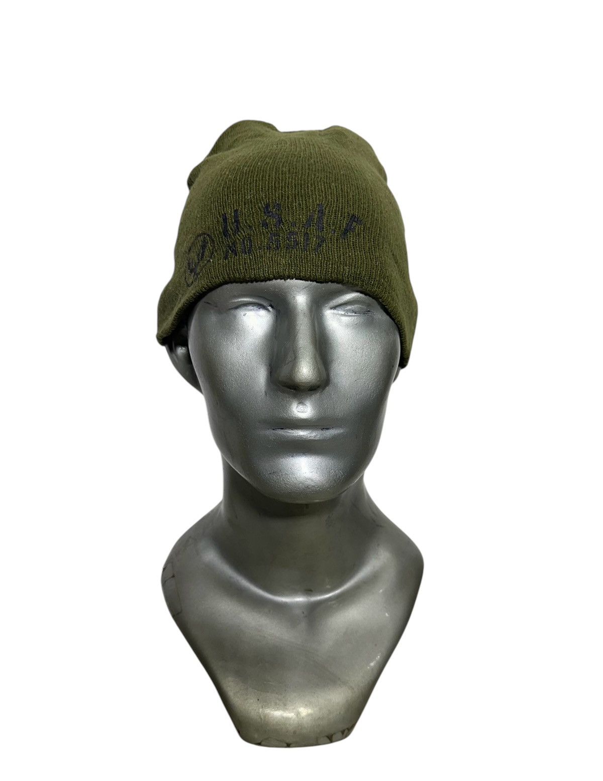 Vintage USAF Military Beanie Hats Size ONE SIZE - 1 Thumbnail