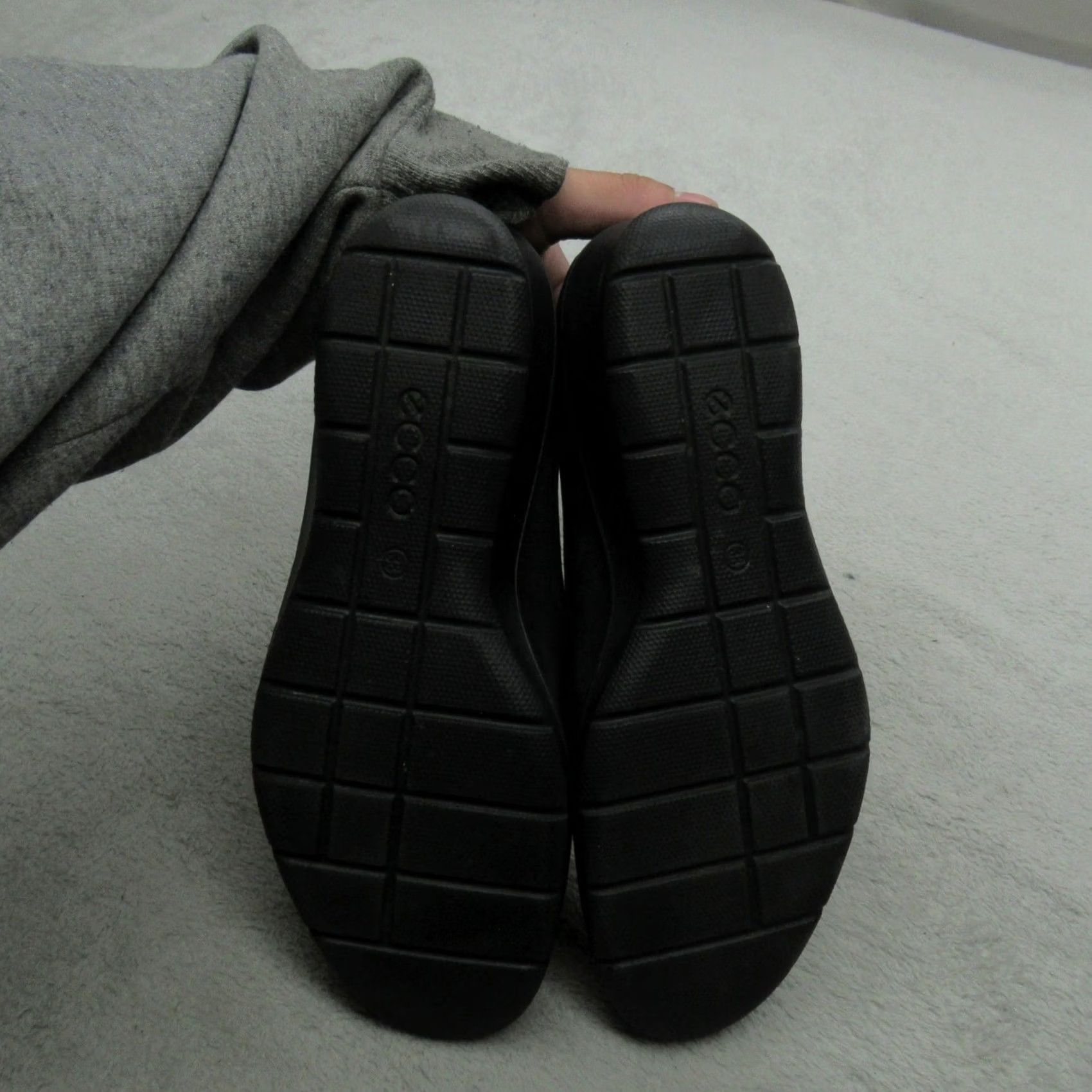 Ecco ECCO Womens Loafer Black Slip On Wedge Comfort Casual EU38 US7.5 UK5.5 EU38 7.5 5.5 38 Mens? Size US 6 / IT 36 - 5 Thumbnail