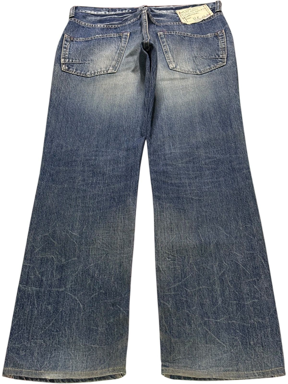 Japanese Brand Vintage Japanese Brand Mud Wash Distressed Jeans Size US 32 / EU 48 - 2 Thumbnail