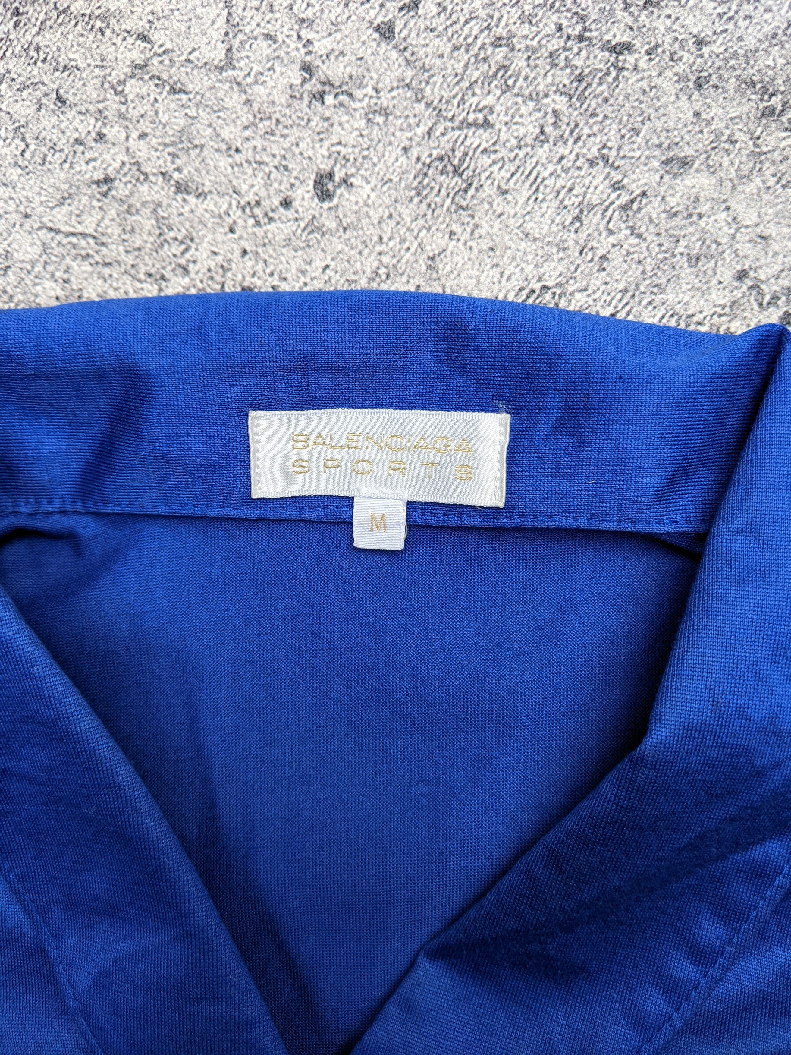 Balenciaga Vintage Balenciaga Sport Women Long Sleeve Polo Shirt Size M / US 6-8 / IT 42-44 - 6 Thumbnail