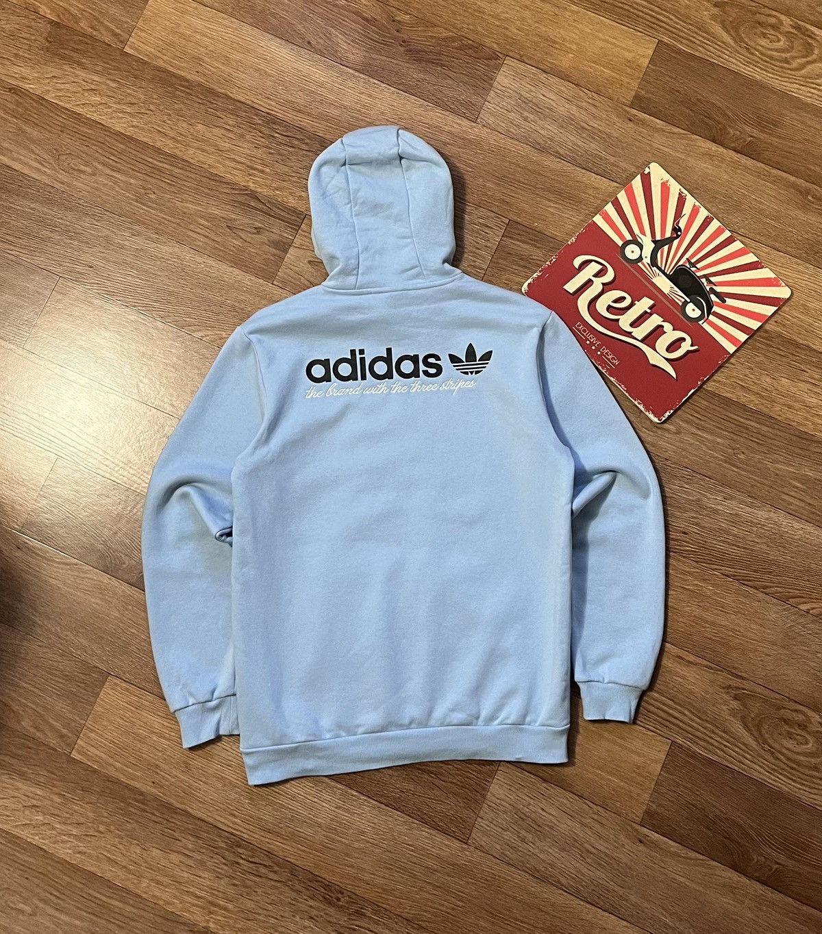 Adidas Adidas Originals Centre Logo Pullover Hoodie Size US M / EU 48-50 / 2 - 7 Thumbnail