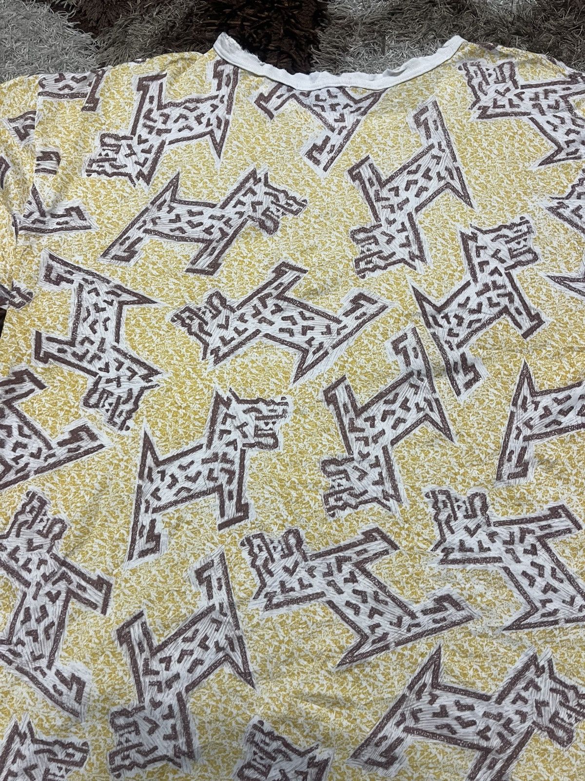 Issey Miyake × Japanese Brand 🔥HOT🇯🇵🔥VINTAGE ISSEY MIYAKE FULL PRINT KEITH HARING VERY RARE Size US M / EU 48-50 / 2 - 10 Thumbnail