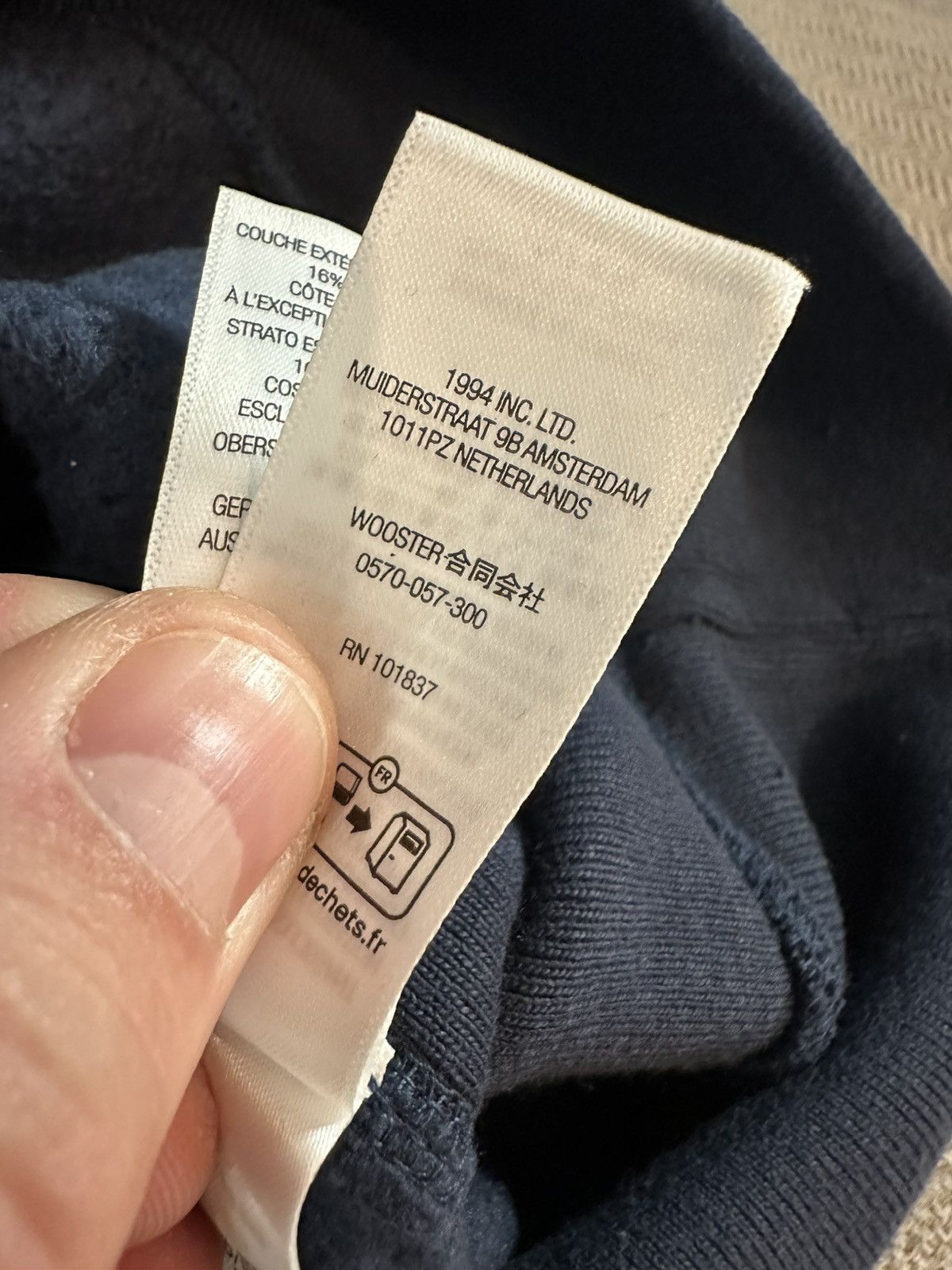 Supreme × Swarovski Supreme x Swarovski Motion Hooded NAVY Size M Size US M / EU 48-50 / 2 - 8 Thumbnail