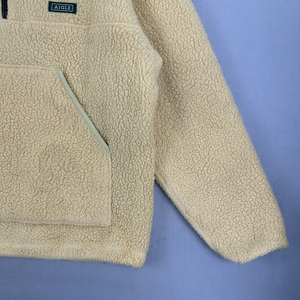 Aigle Vintage Aigle Polartec Sherpa Anorak Pullover Jacket Hoodie Size US M / EU 48-50 / 2 - 3 Thumbnail