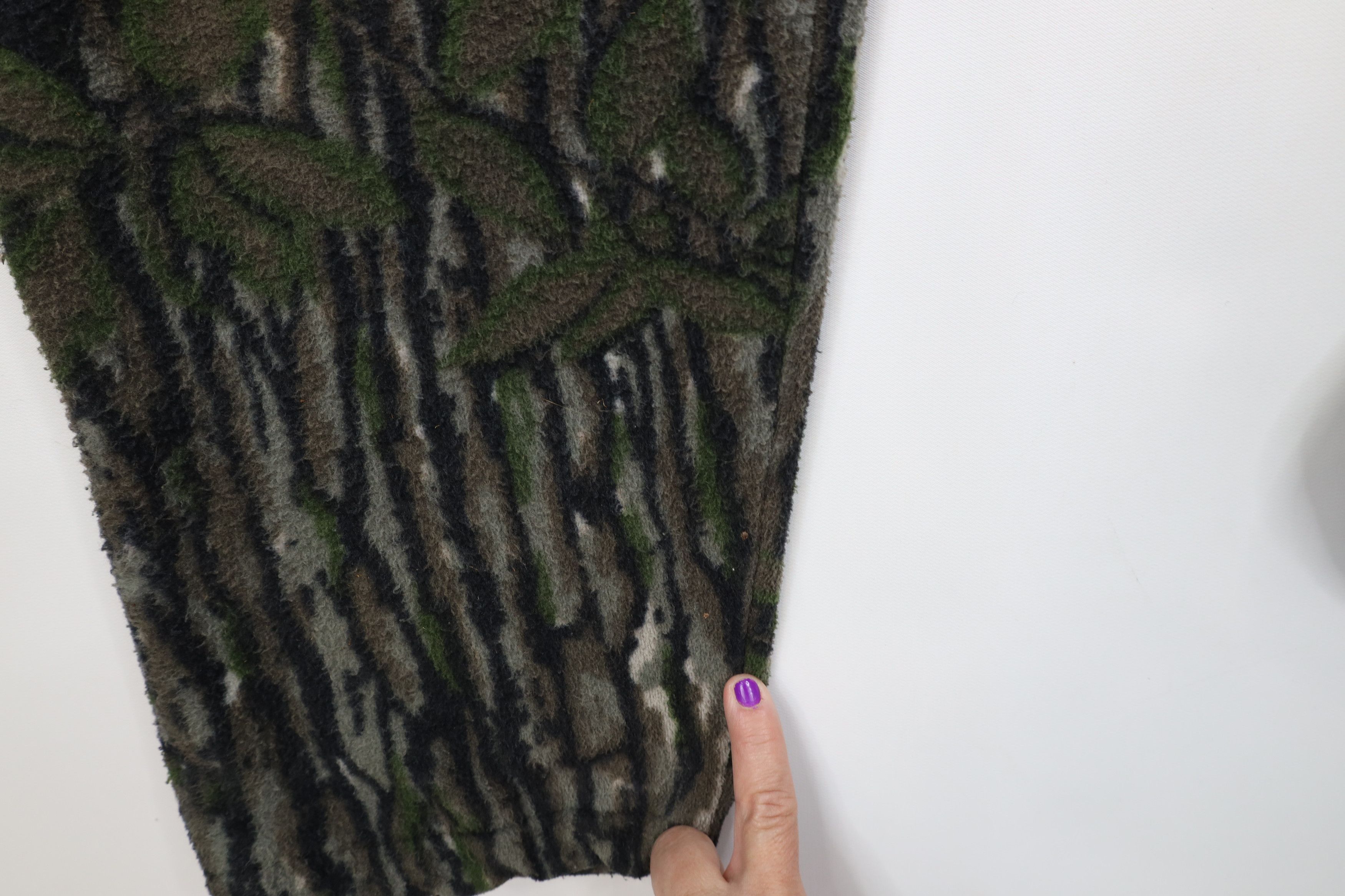Walls Vintage 90s Walls Camouflage Fleece Sweatpants Joggers USA Size US 36 / EU 52 - 6 Thumbnail