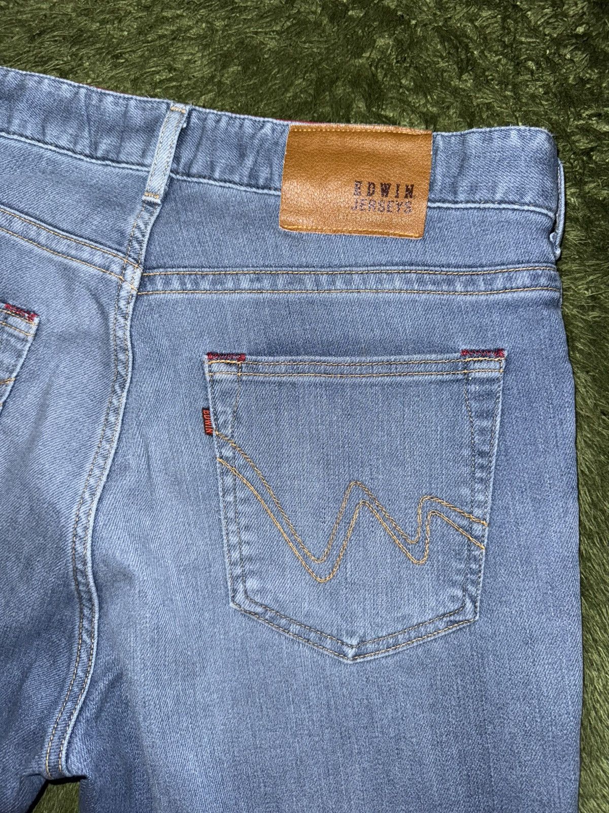Edwin [XL] EDWIN Jersey Vintage-Washed Pants – Indigo Size US 36 / EU 52 - 10 Thumbnail