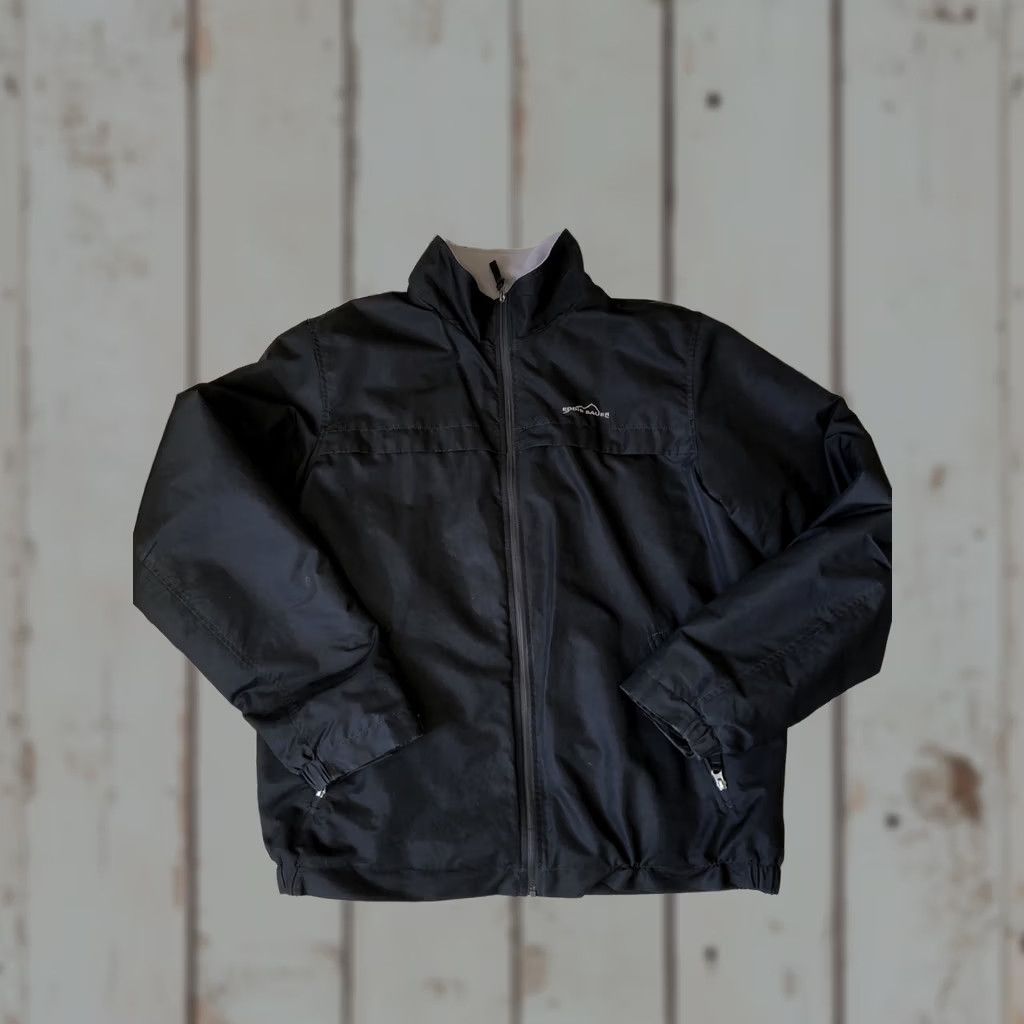 Eddie Bauer Eddie Bauer Jacket Softshell Full Zip TXL XL-Tall Black Men XLT Polyester/Spandex Size US XL / EU 56 / 4 - 1 Thumbnail