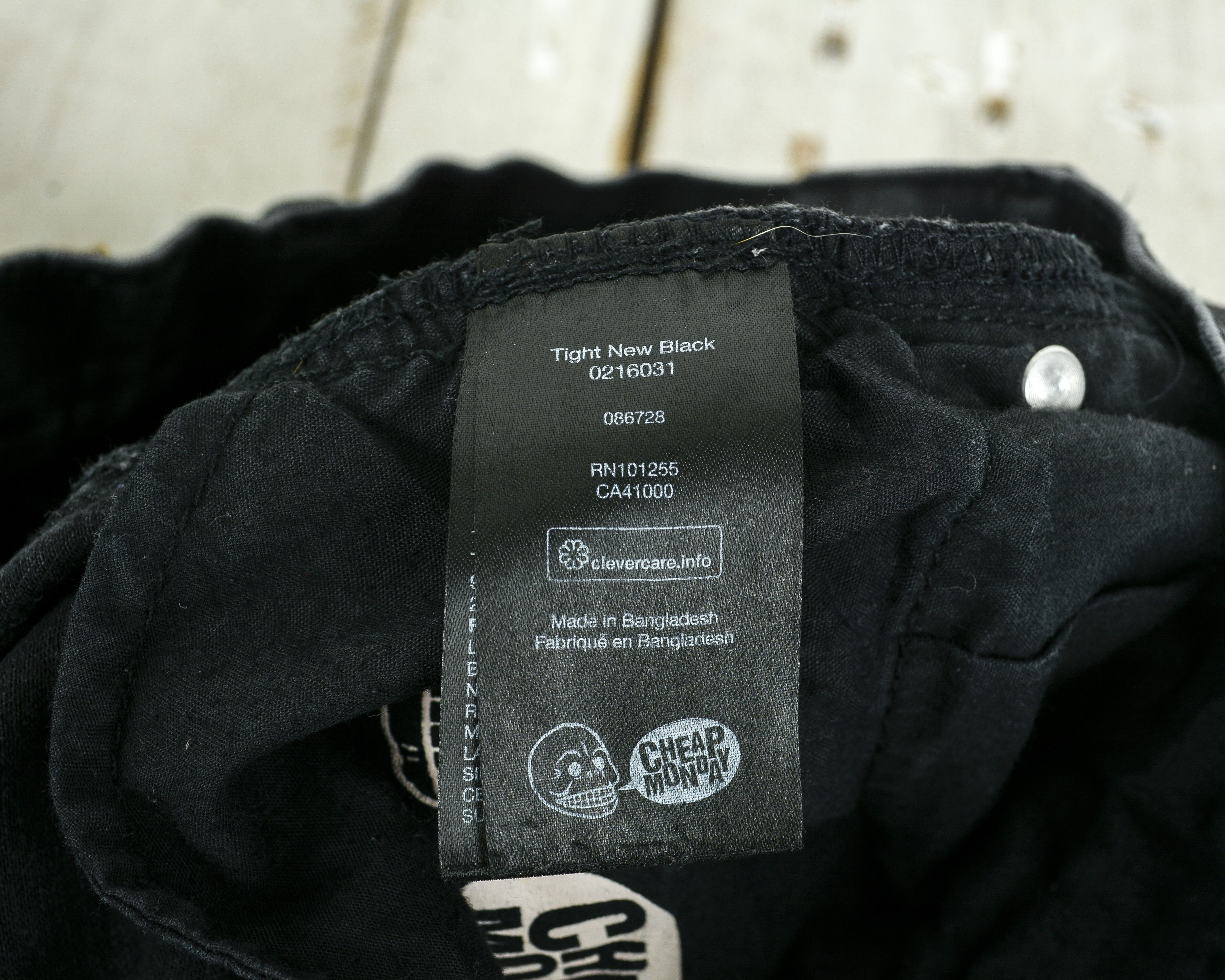 Cheap Monday 'Tight New Black' W32 L27 Jeans Denim Pants Trousers Slim Size US 32 / EU 48 - 7 Thumbnail
