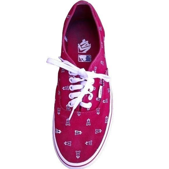 Vans Vans Low Top Sneakers Womens 11.5 Men 10 MLB Los Angeles Ang Size US 10 / EU 43 - 9 Thumbnail