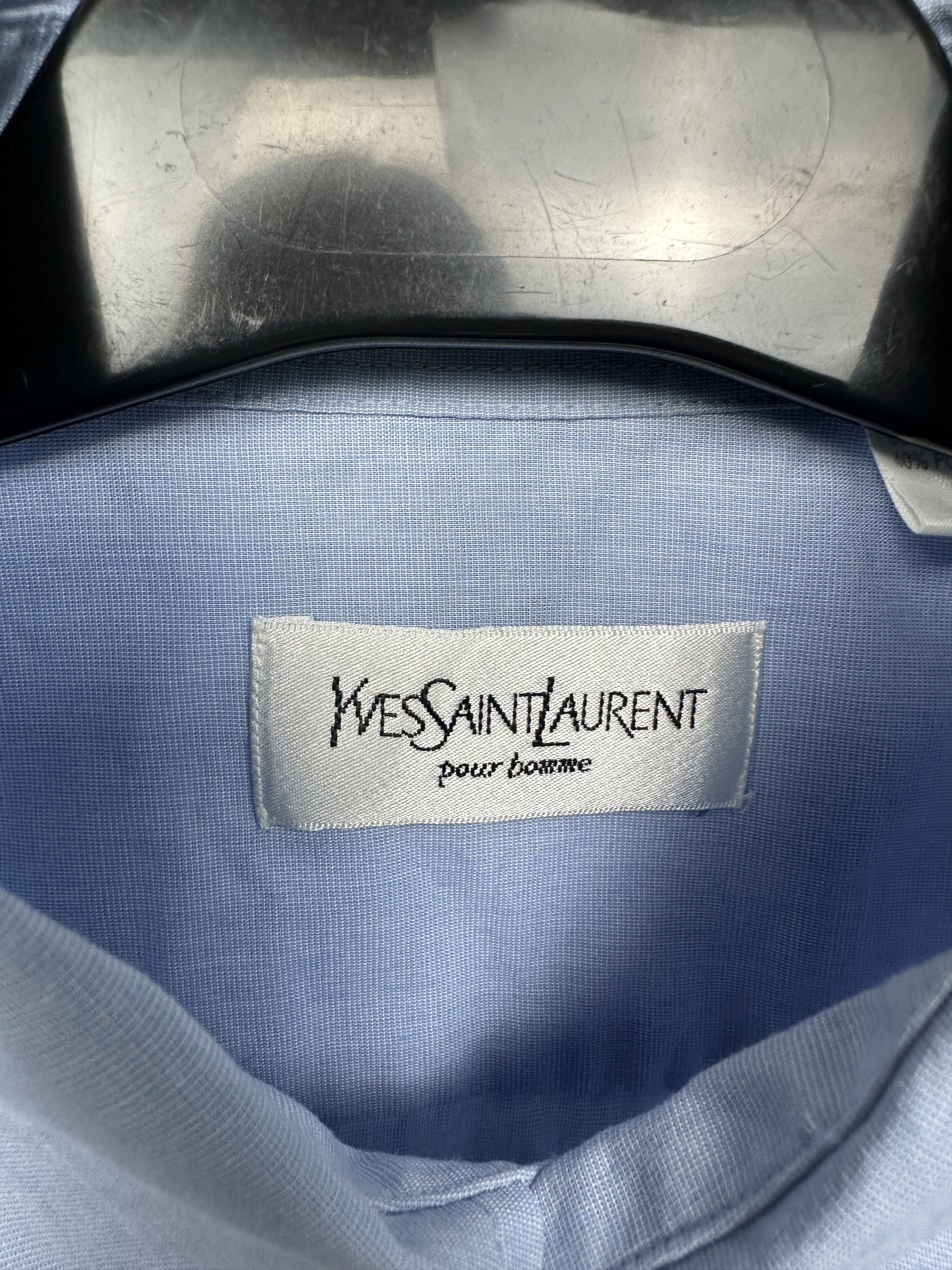 Yves Saint Laurent Yves Saint Laurent YSL Mens Short Sleeve Shirt Size US M / EU 48-50 / 2 - 4 Thumbnail